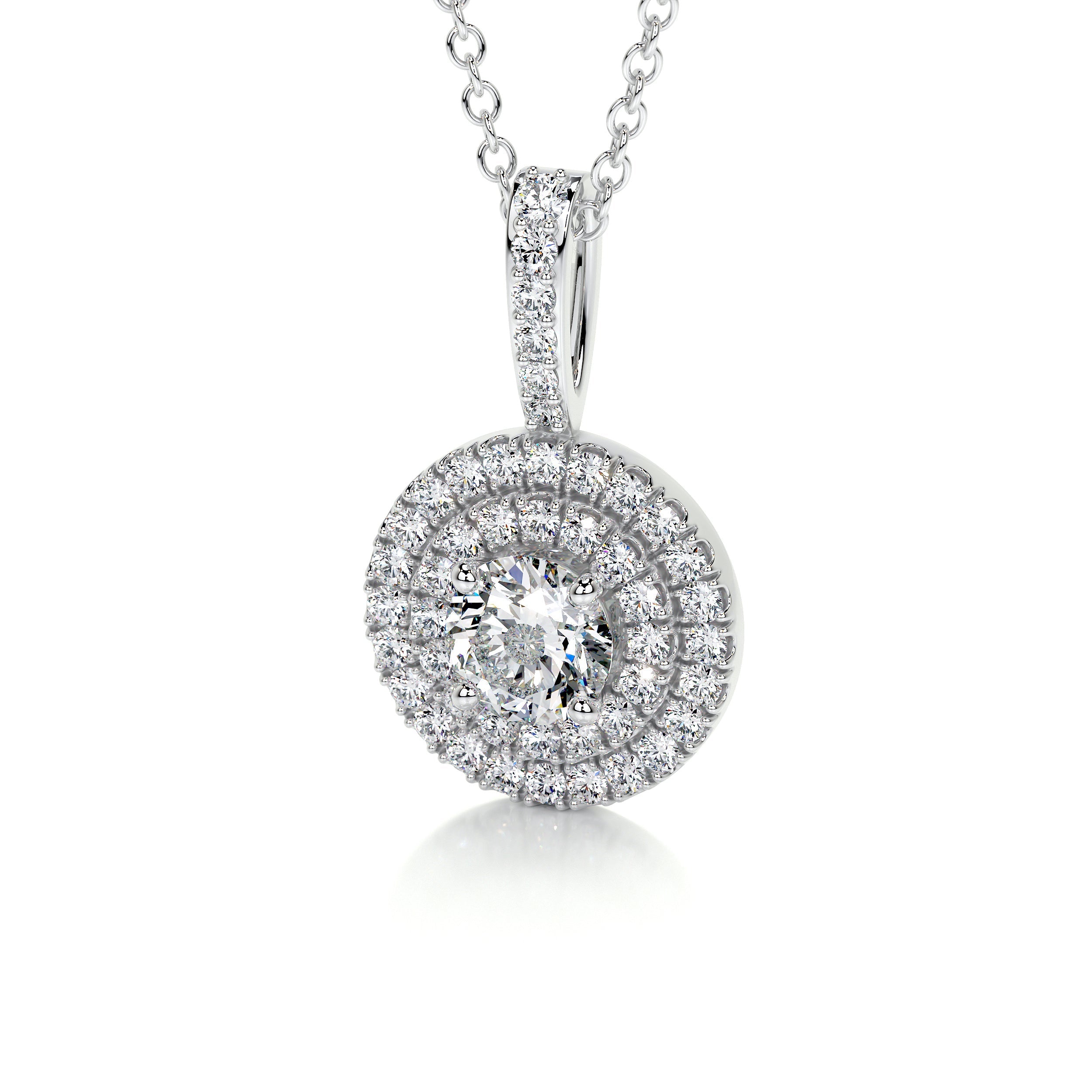 Petit Averi Lab Grown Diamond Pendant -14K White Gold、mySite、hinf8tx79