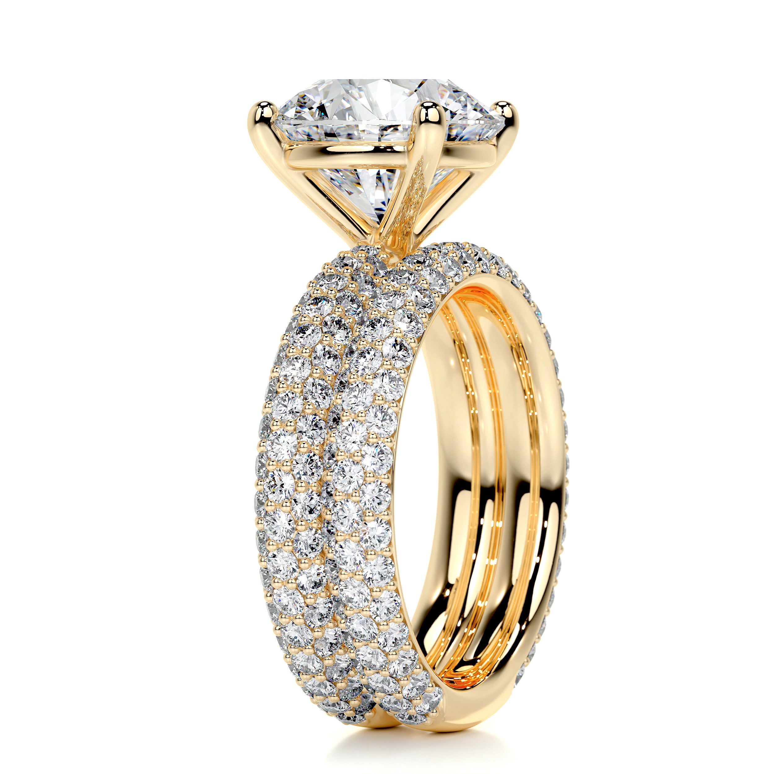 Helena Diamond Bridal Set -18K Yellow Gold、mySite、hinf8tx79