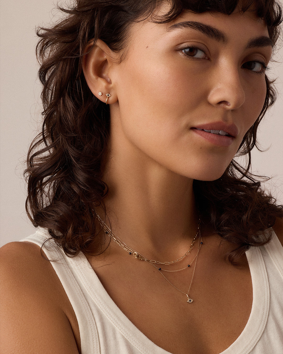 Diamond Pavé Flat Back Single Stud、mySite、hinf8tx79