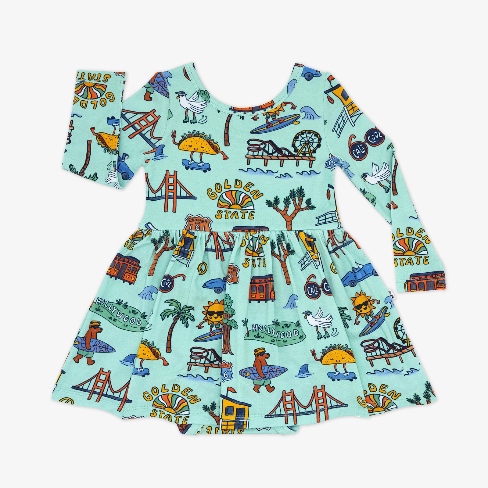  Golden State Skater Dress with Bodysuit、mySite、layawaytickets