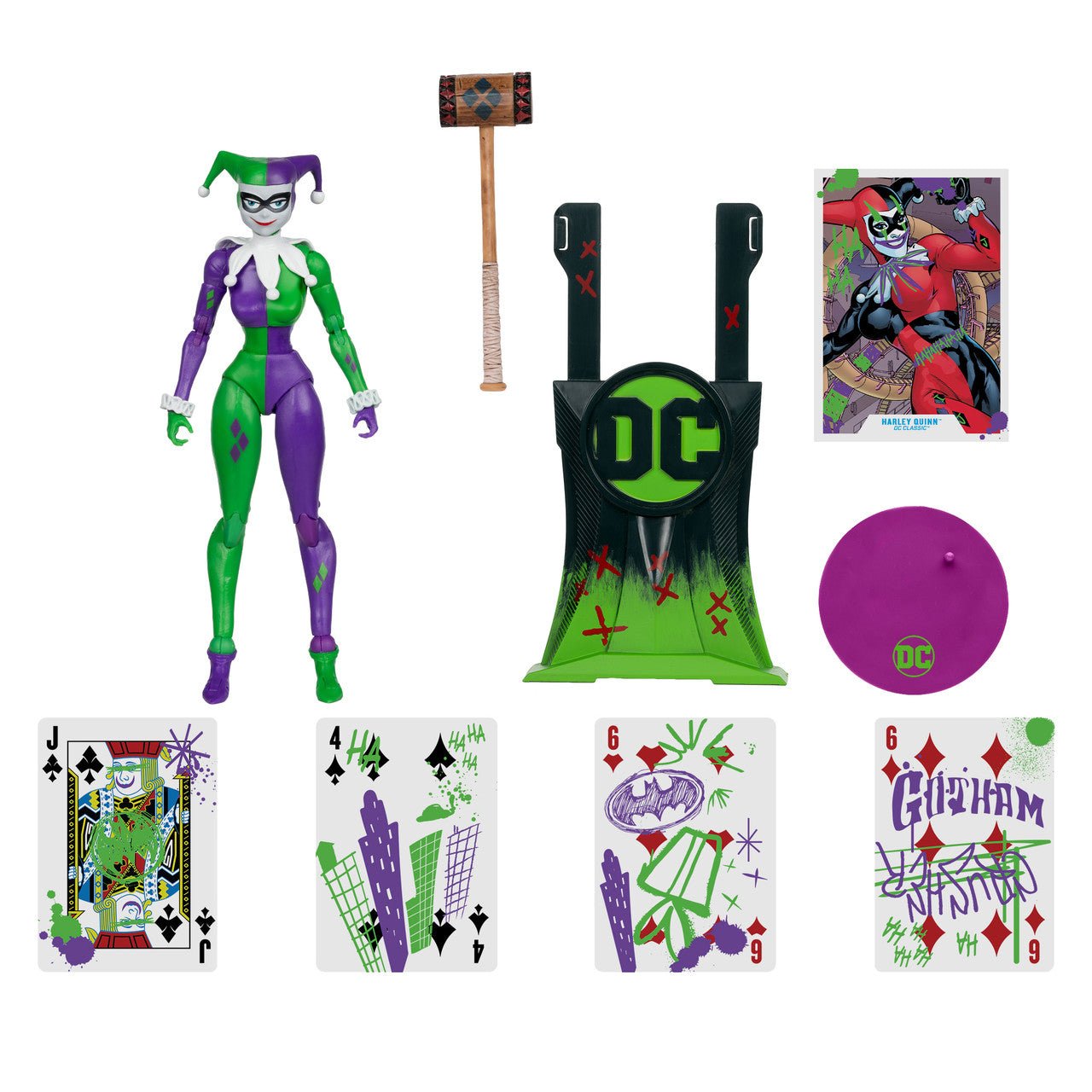 DC Multiverse Exclusive Gold Label Jokerized Harley Quinn (Classic)、mySite、hgirdovlk