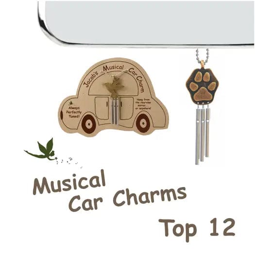 Jacobs Handmade Musical Car Charms-Mini-chimes for Mirror、mySite、g9winljtr