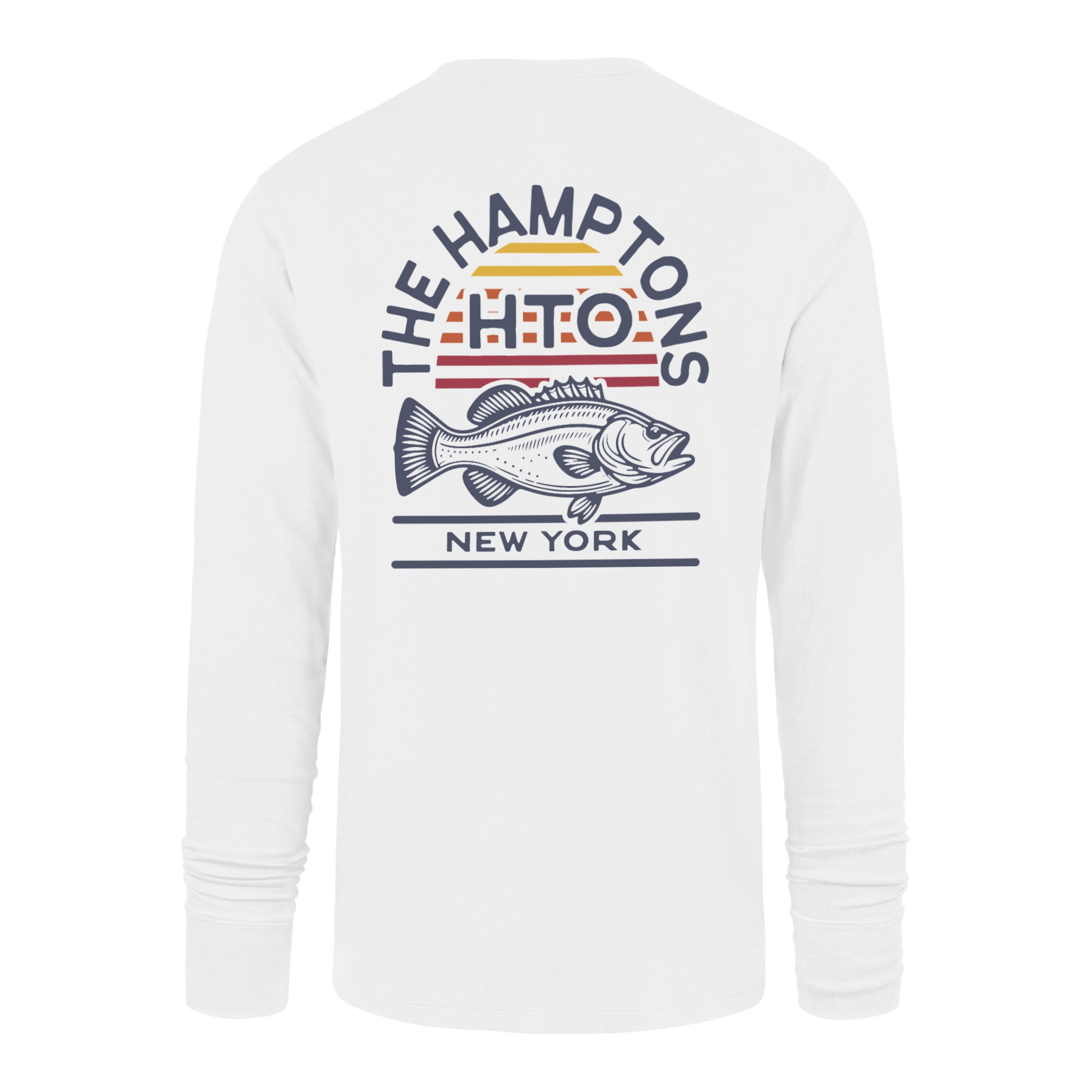 HAMPTONS DESTINATION BACKER '47 FRANKLIN LONG SLEEVE TEE、mySite、vikingsvslions