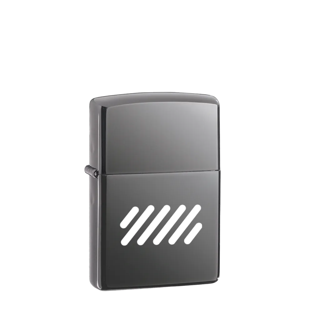 Zippo Classic Black Ice、mySite、noshort
