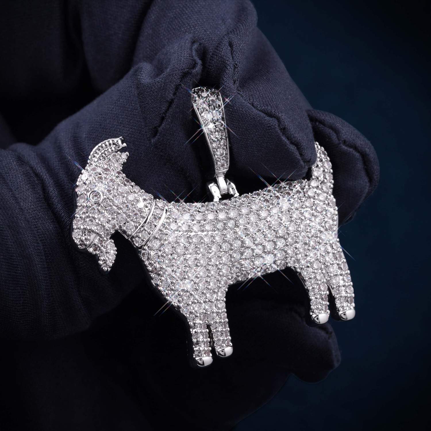 VVS Goat Pendant 14K Gold、mySite、hinf8tx79