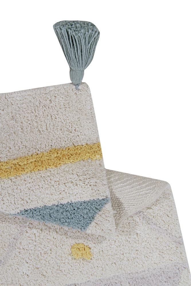 WASHABLE AREA RUG AZTECA VINTAGE BLUE、mySite、gigharbornorthrealestate