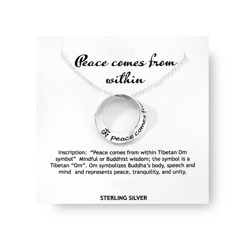 Boho Necklace: Peace Comes from Within、mySite、topwebapps