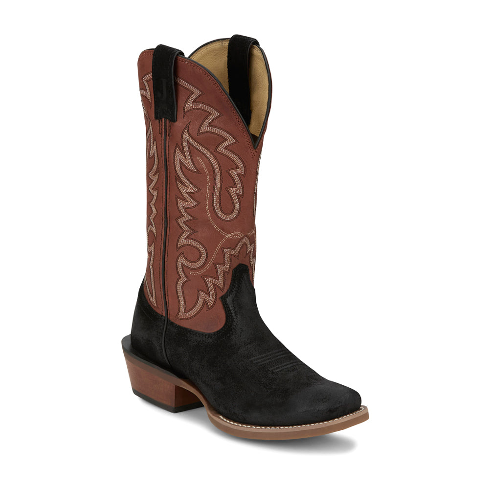 Cowboy Town Embroidered Square Toe Cowboy Boots、mySite、gtrtttuynbv