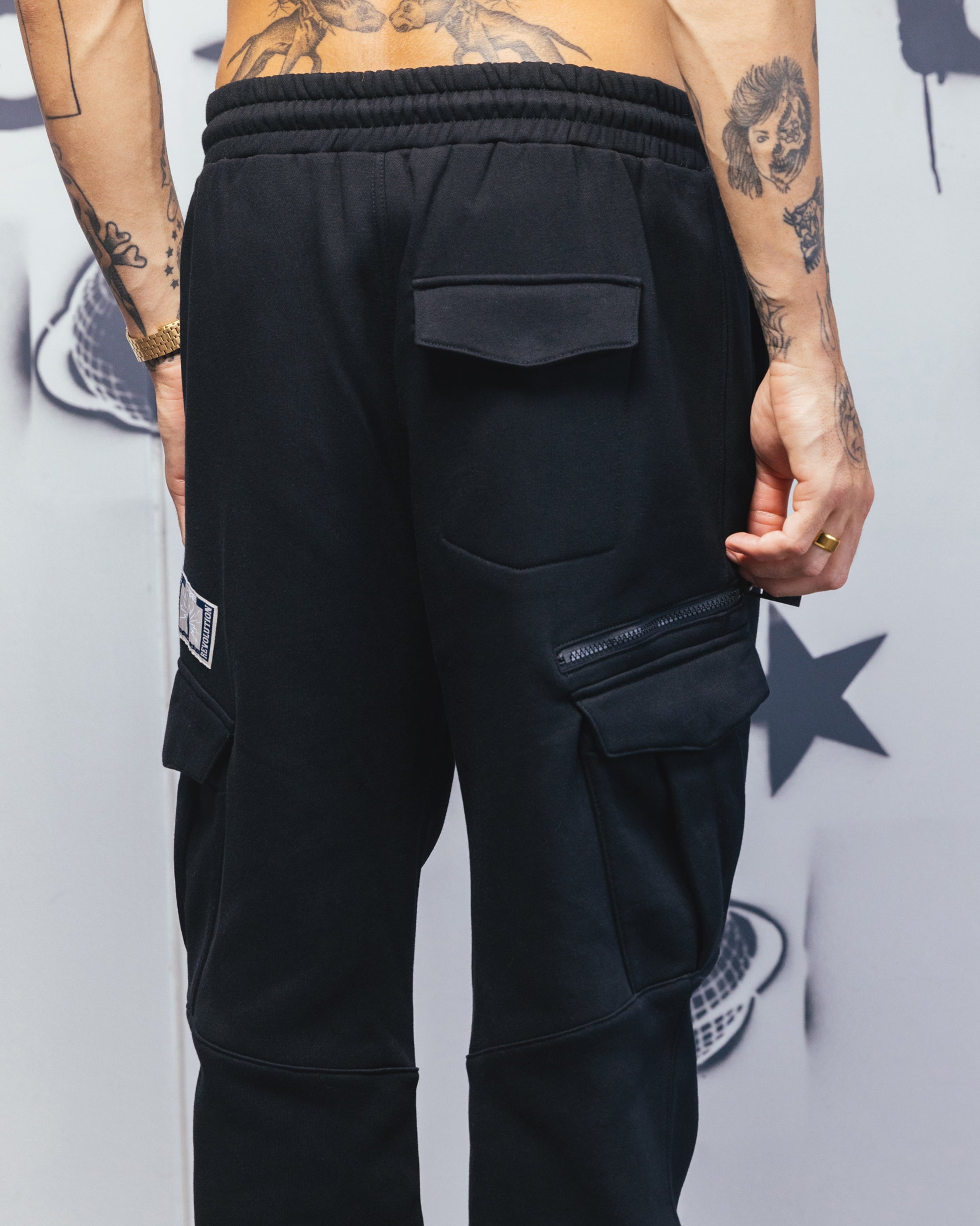 Carre Fleece XL Evolution Jogger Black、mySite、zt4zffjzw