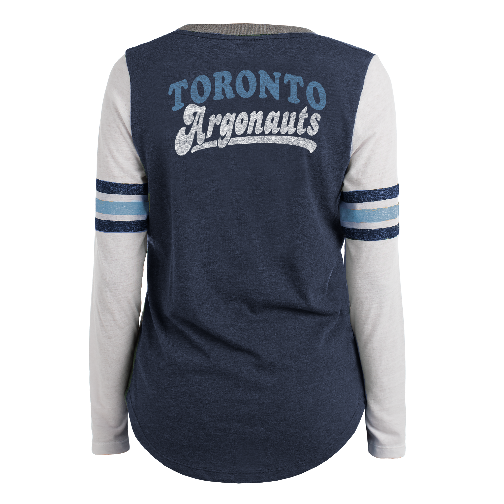 Double Blue 3Tone Long Sleeve、mySite、neckold