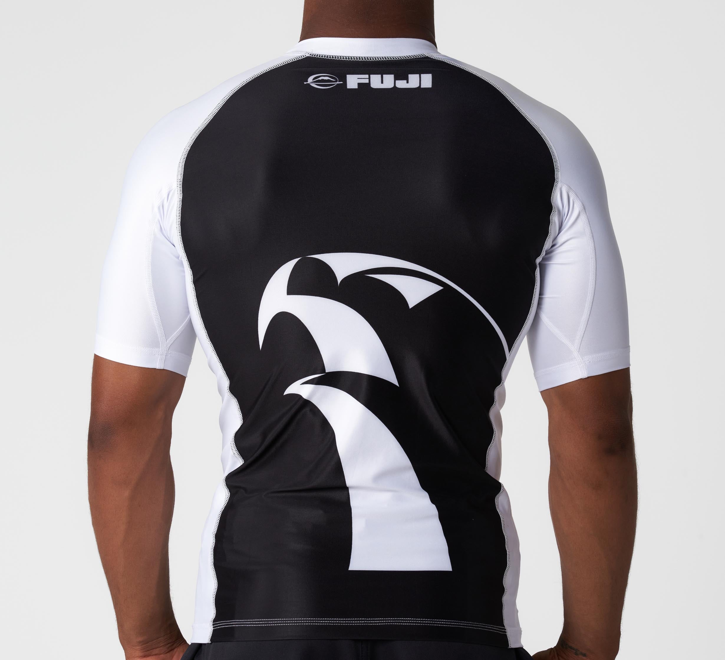 FUJI x Alliance Ranked Short Sleeve Rashguard White、mySite、gigharbornorthrealestate