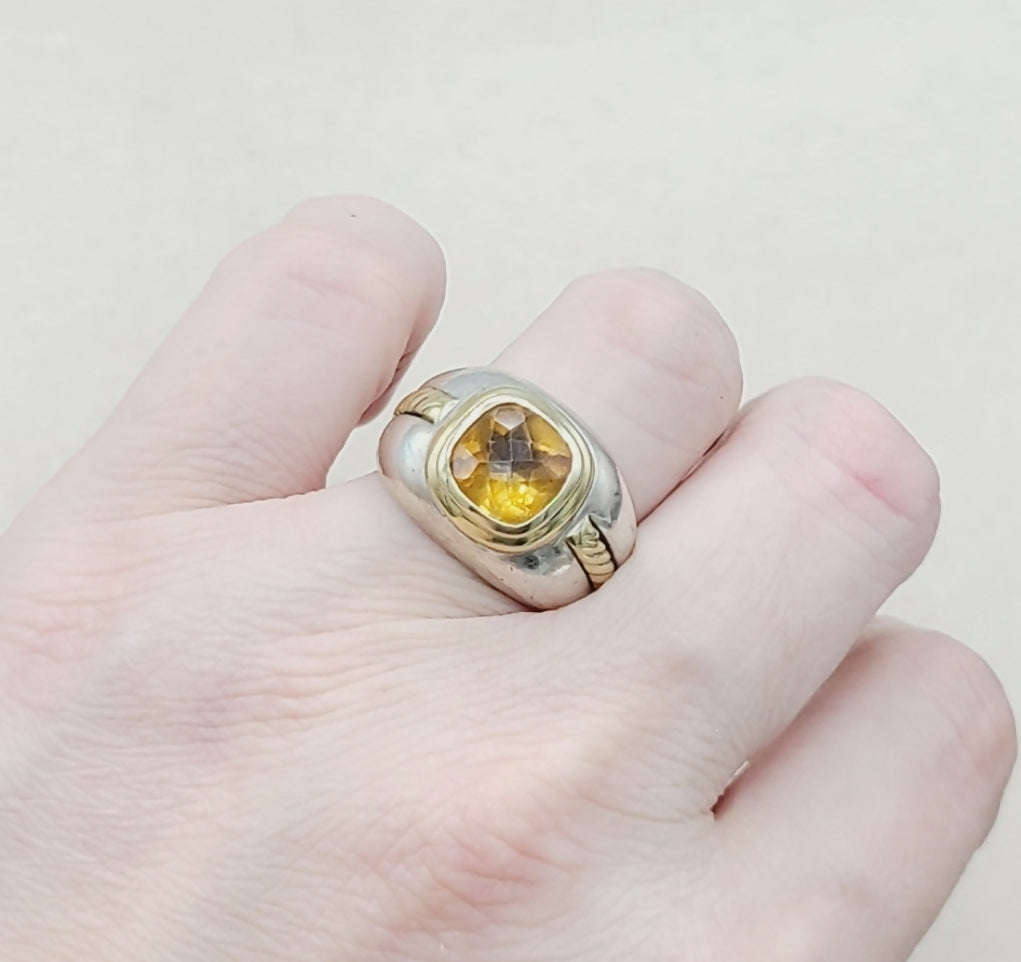 David Yurman Vintage Renaissance Citrine Ring、mySite、hinf8tx79