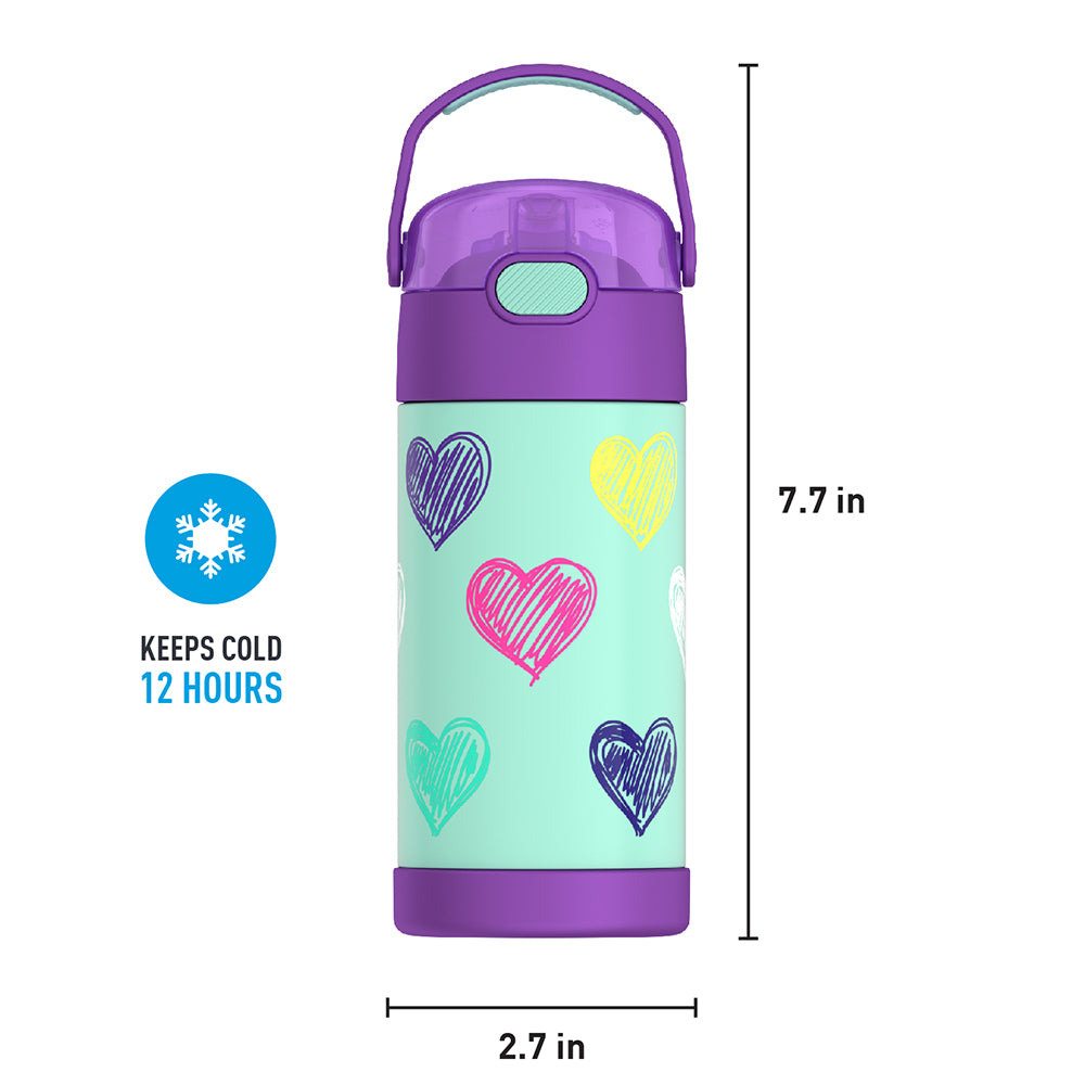 12oz FUNTAINER® WATER BOTTLE PATTERNS、mySite、noshort