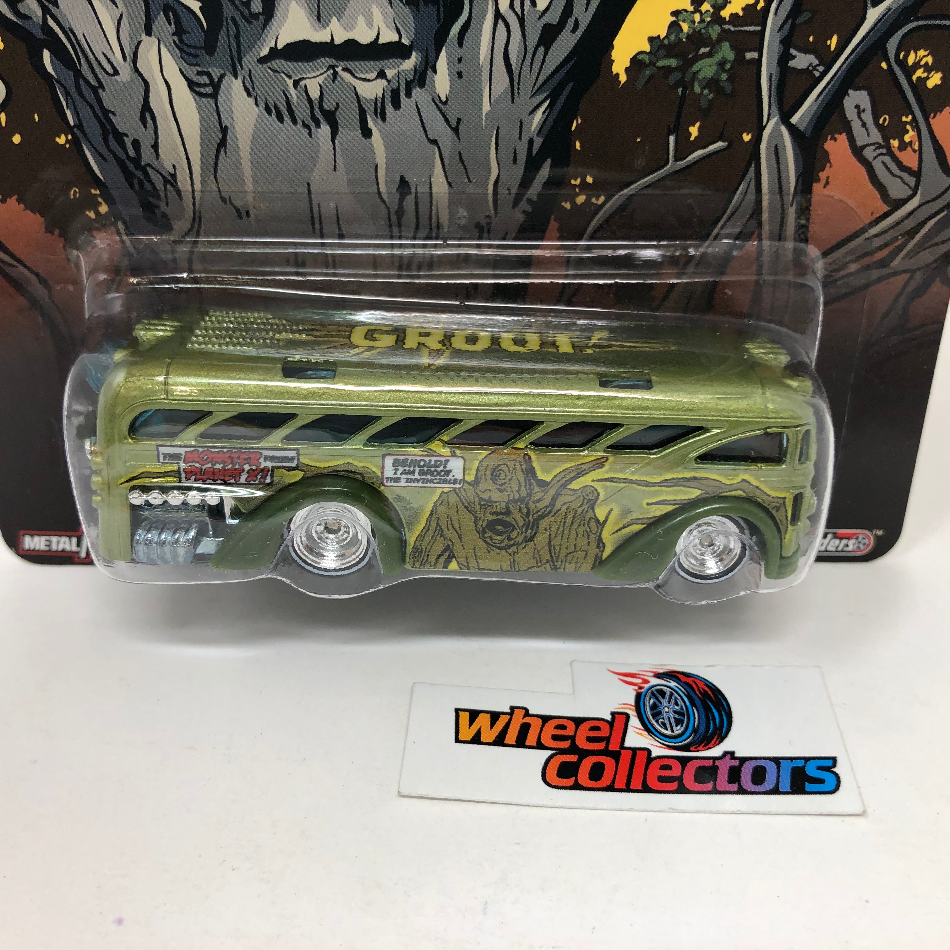 Surfin School Bus Groot * Hot Wheels Pop Culture Marvel、mySite、hgirdovlk