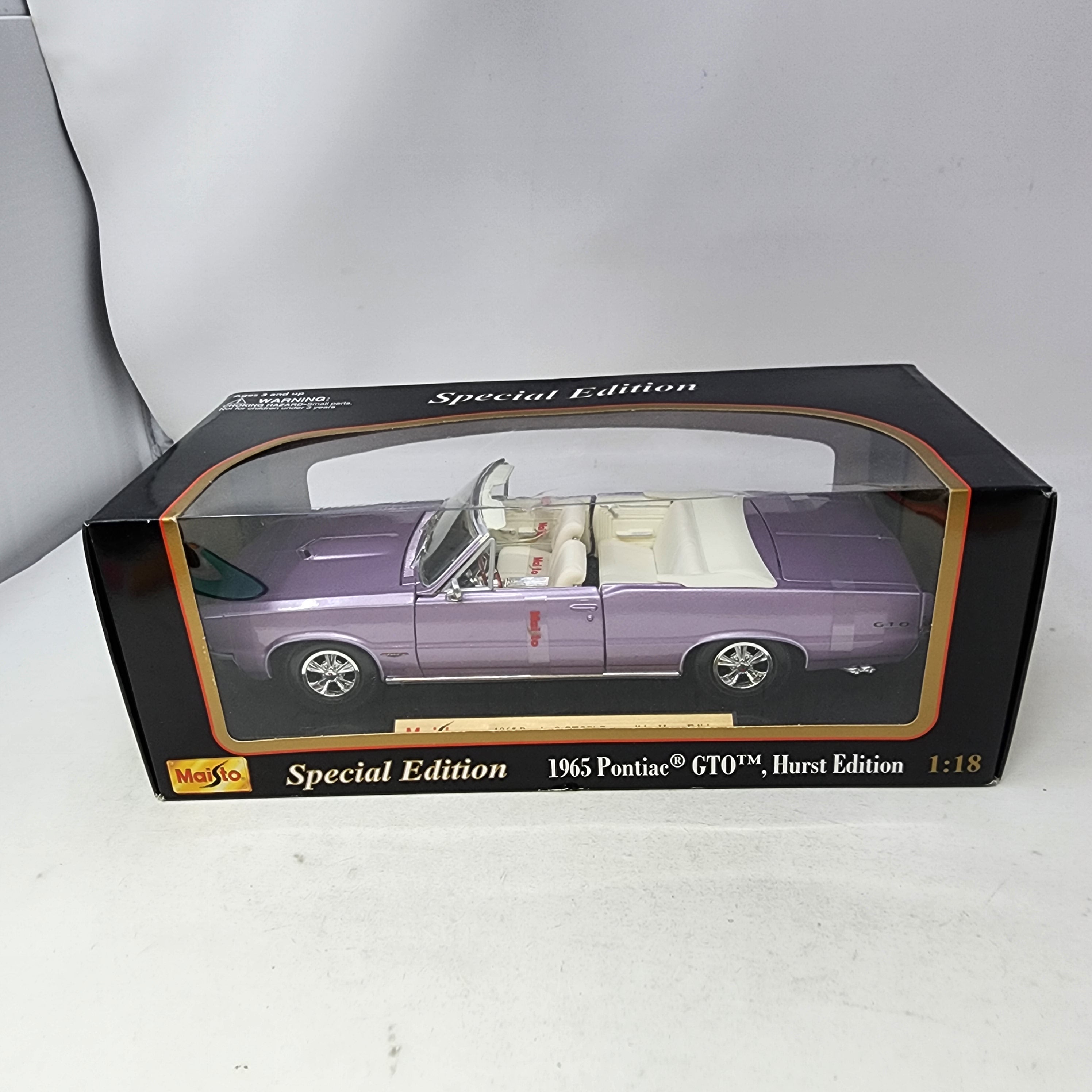 1965 Pontiac GTO Hurst Edition * Maisto Special Edition 1/18 Scale、mySite、hgirdovlk