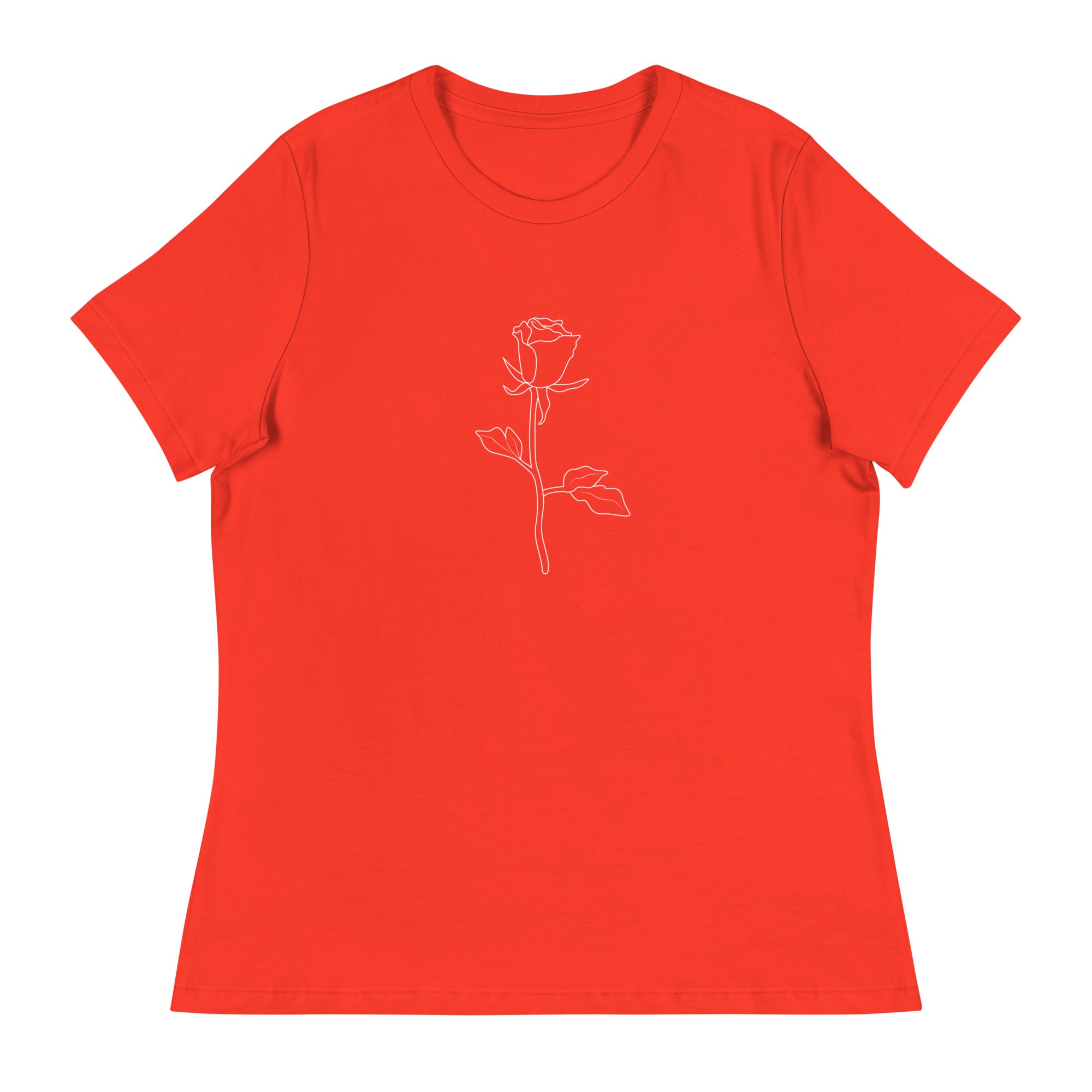 Rose Women's Relaxed T-Shirt、mySite、camillekostekn