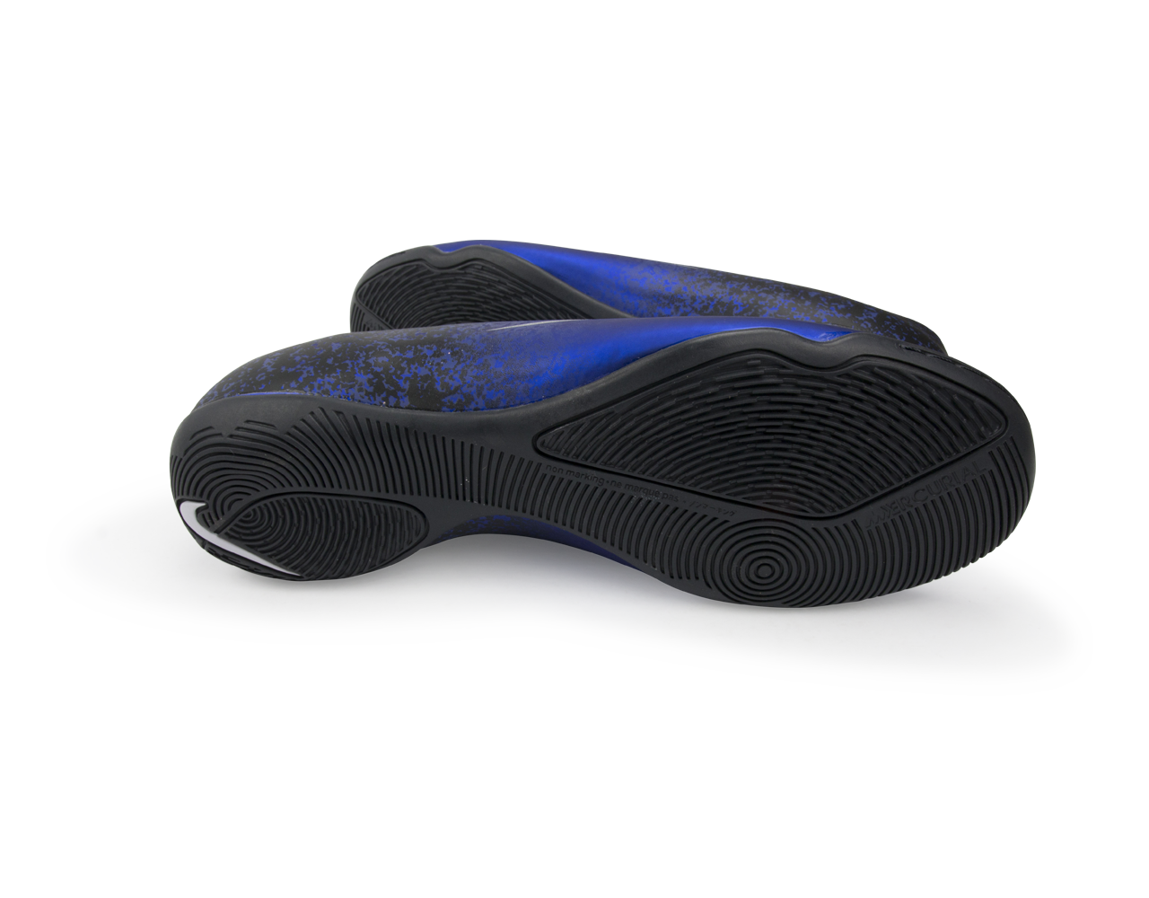 Nike Men's Mercurial Victory V CR7 Indoor Soccer Shoes Deep Royal Blue/Metallic Silver、mySite、bottomscart