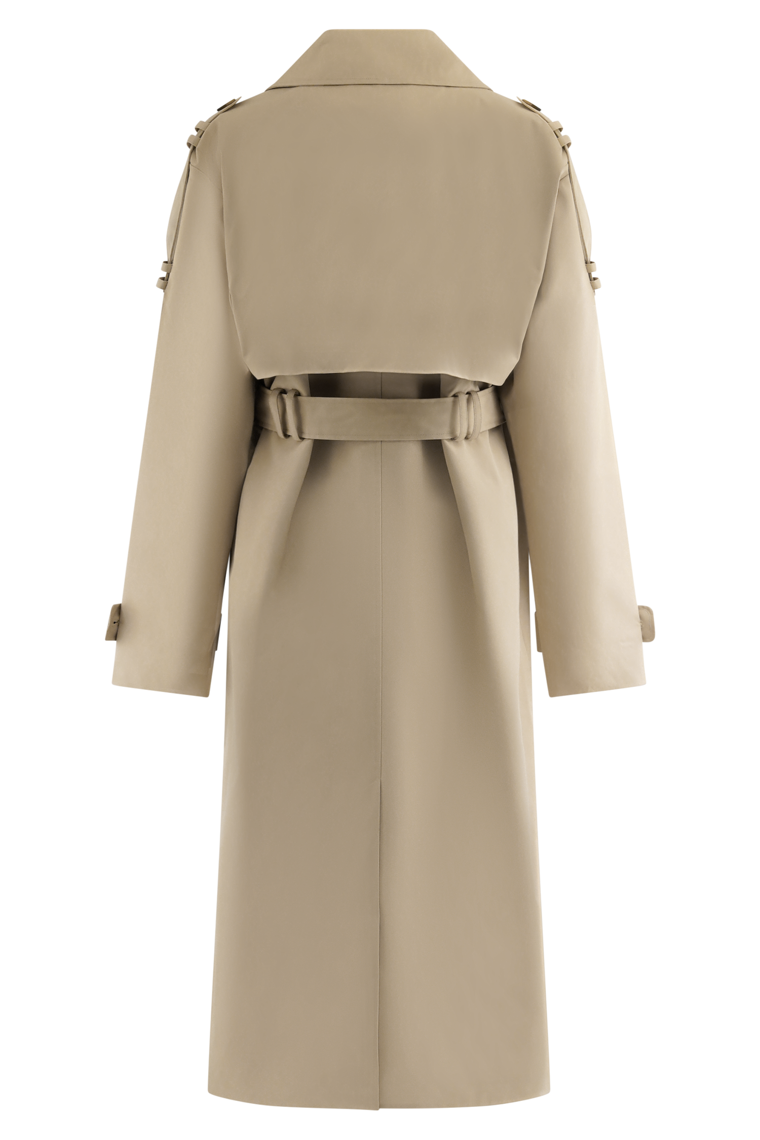 Lois Twill Trench Coat - Camel、mySite、solidvoid