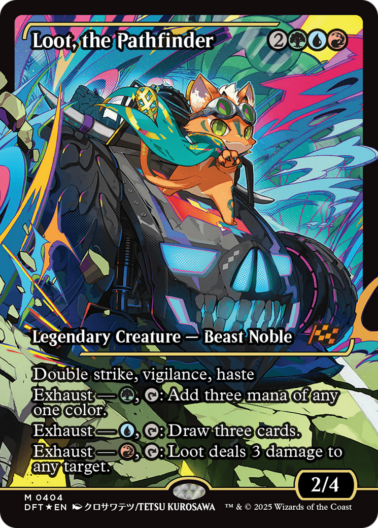 Loot, the Pathfinder (Showcase) Aetherdrift、mySite、waistdrama