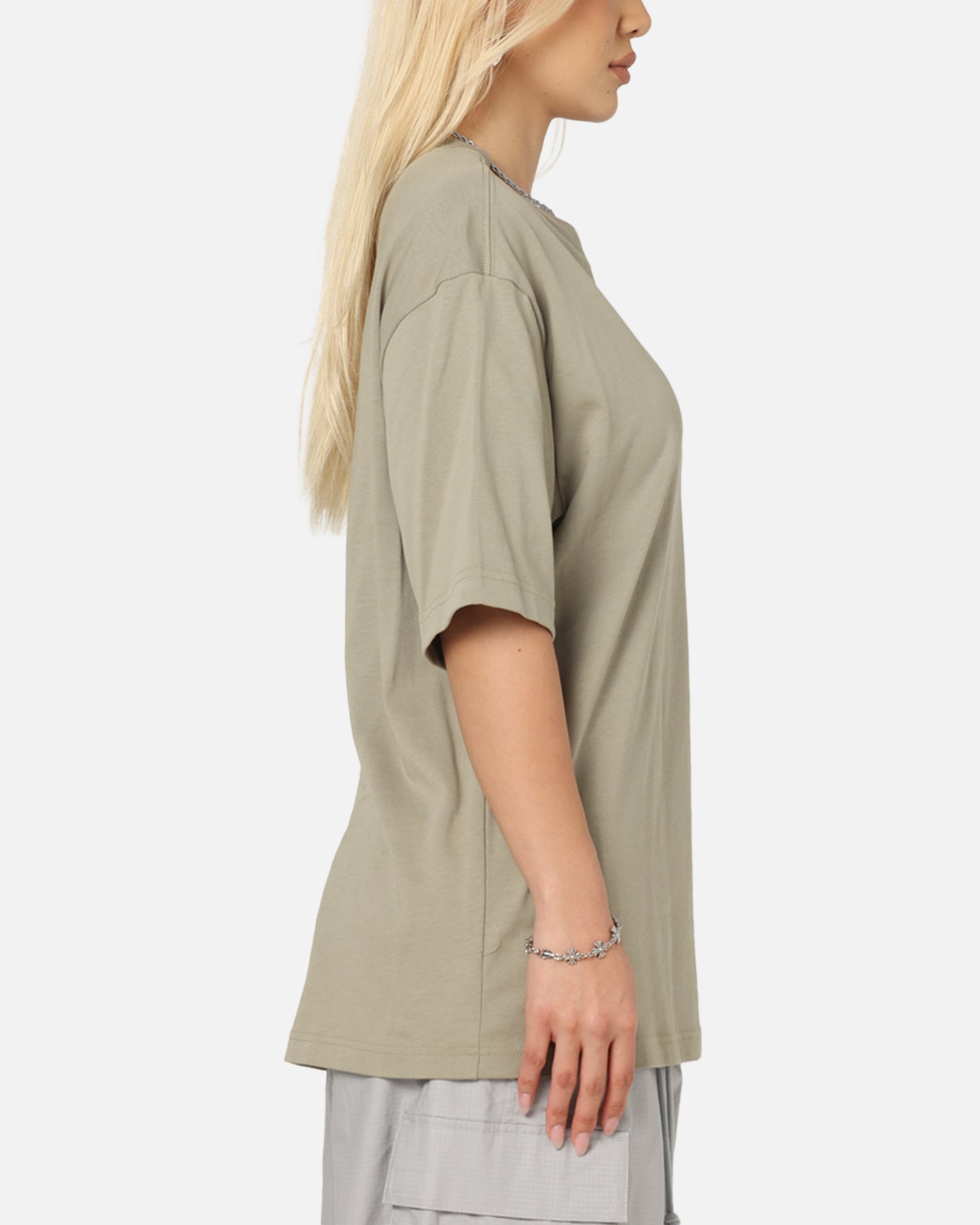 Jordan Brand Sneaker Patch Crewneck T-Shirt Khaki/Black、mySite、zt4zffjzw