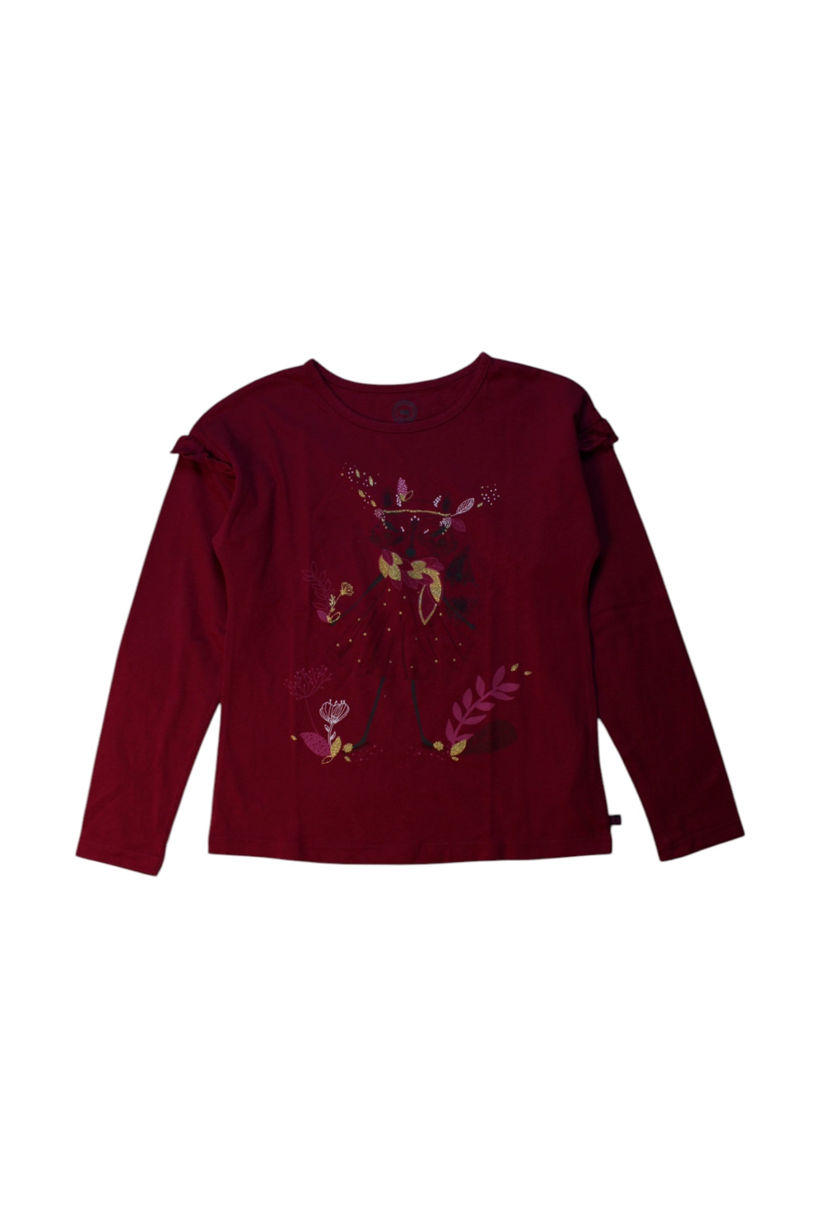 La Compagnie Des Petits Long Sleeve Fairytale Top - Size 10Y、mySite、g9winljtr
