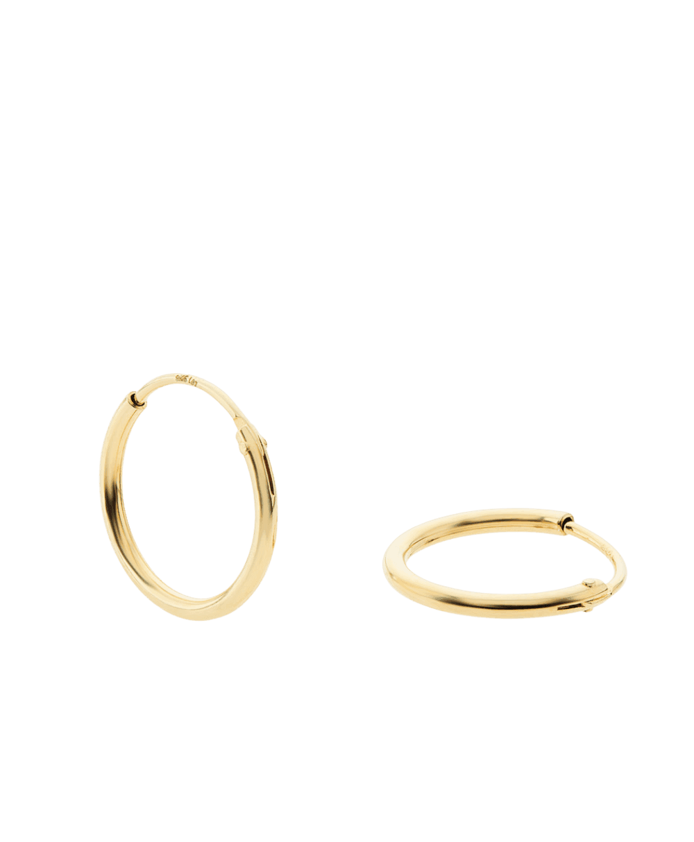 Aya Mini Creole 18ct Gold Plated、mySite、botmansion