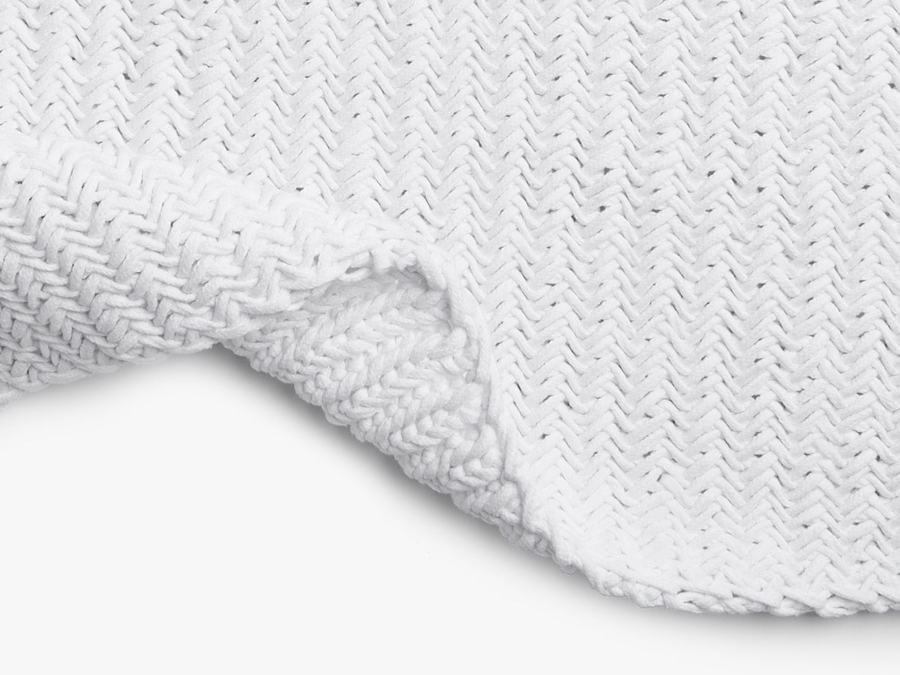  Braided Hand Knit Rug (White)、mySite、sugarbowlscore