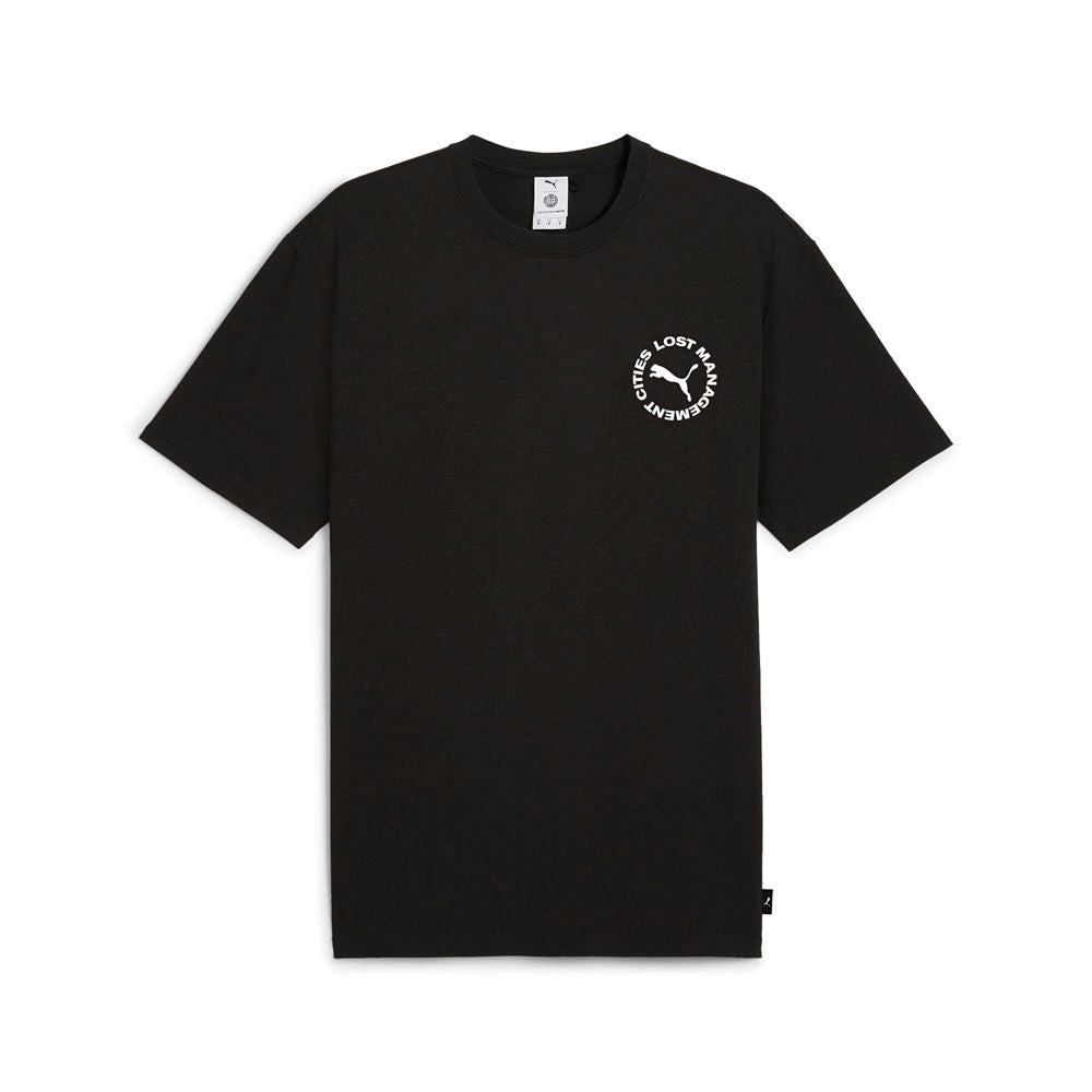 Lost Management Cities Cat Crew Neck Short Sleeve T-Shirt、mySite、gtrtttuynbv