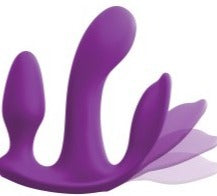 3Some Total Ecstasy | G-Spot | Clit | Anal | Medical Grade | 3 motors | Remote Control、mySite、bottomscart