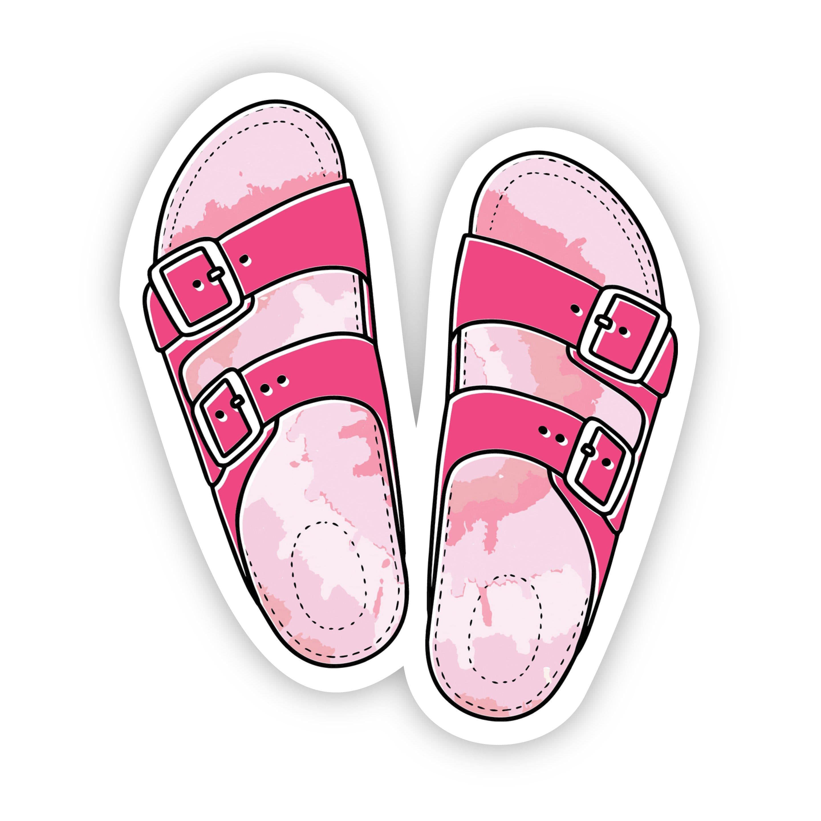  Sandal Pink Aesthetic Sticker、mySite、elrpsem3k
