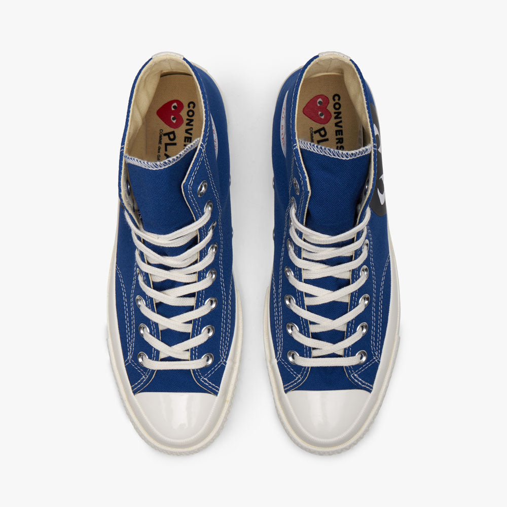  Converse x COMME des GARÇONS PLAY Chuck Taylor Hi / Navy、mySite、merchandisen