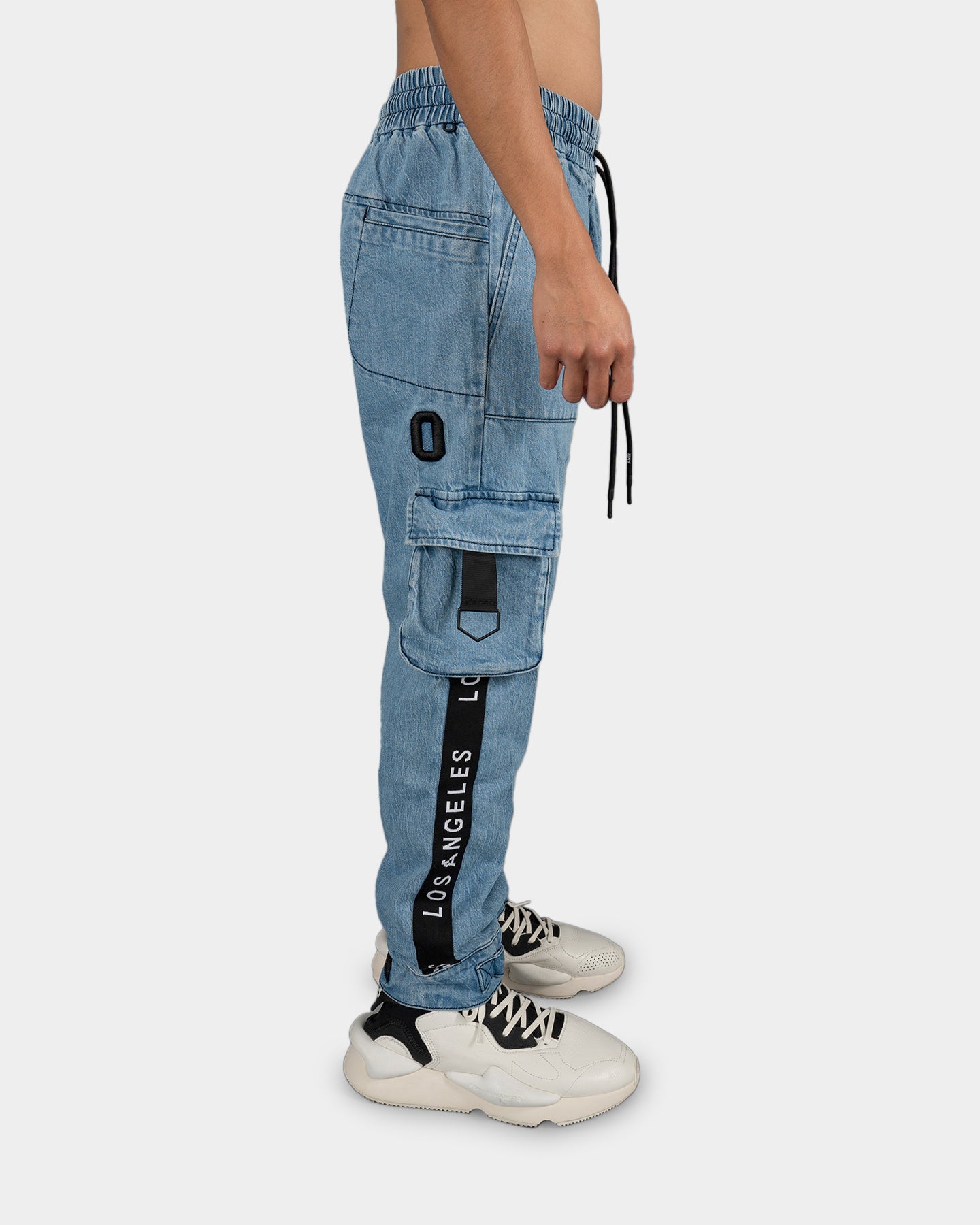 The Anti Order LA Champion Denim Joggers Light Blue/Black、mySite、zt4zffjzw