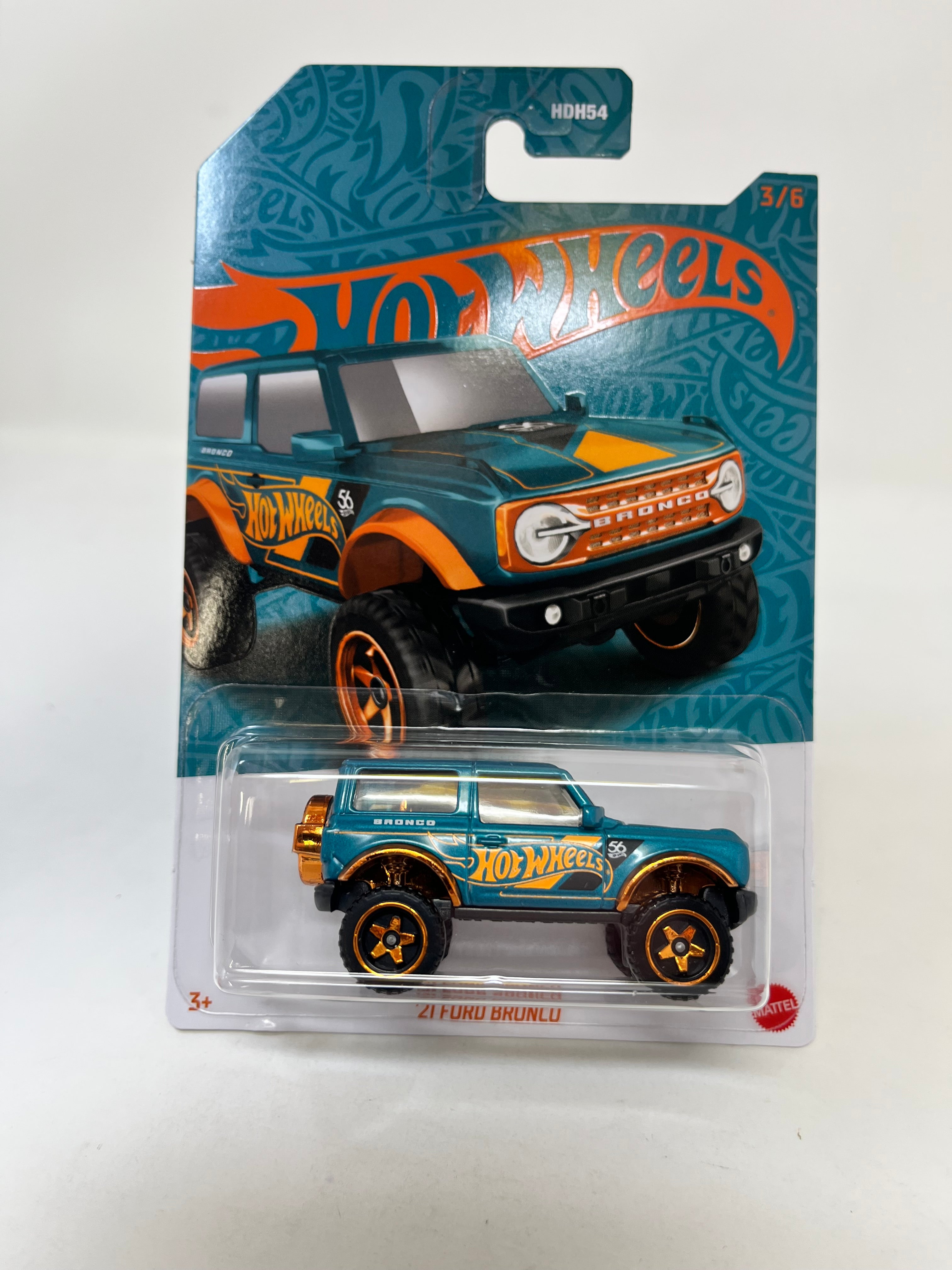 '21 Ford Bronco #3 * 2024 Hot Wheels Pearl & Chrome 56th Anniversary、mySite、hgirdovlk
