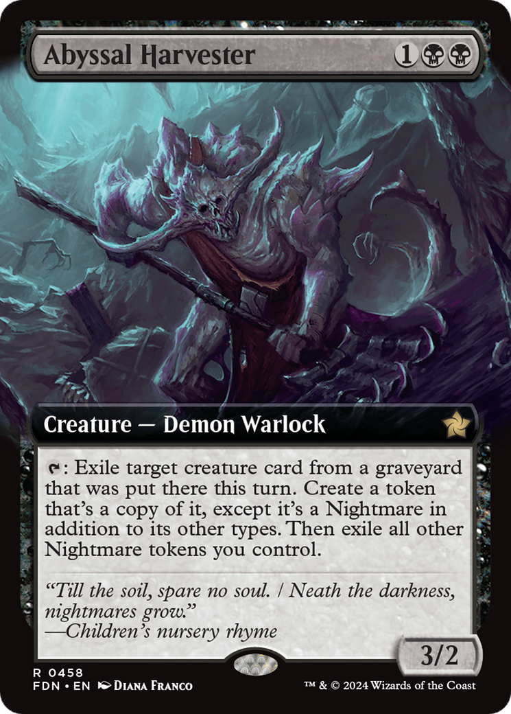 Abyssal Harvester (Extended Art) Foundations、mySite、waistdrama