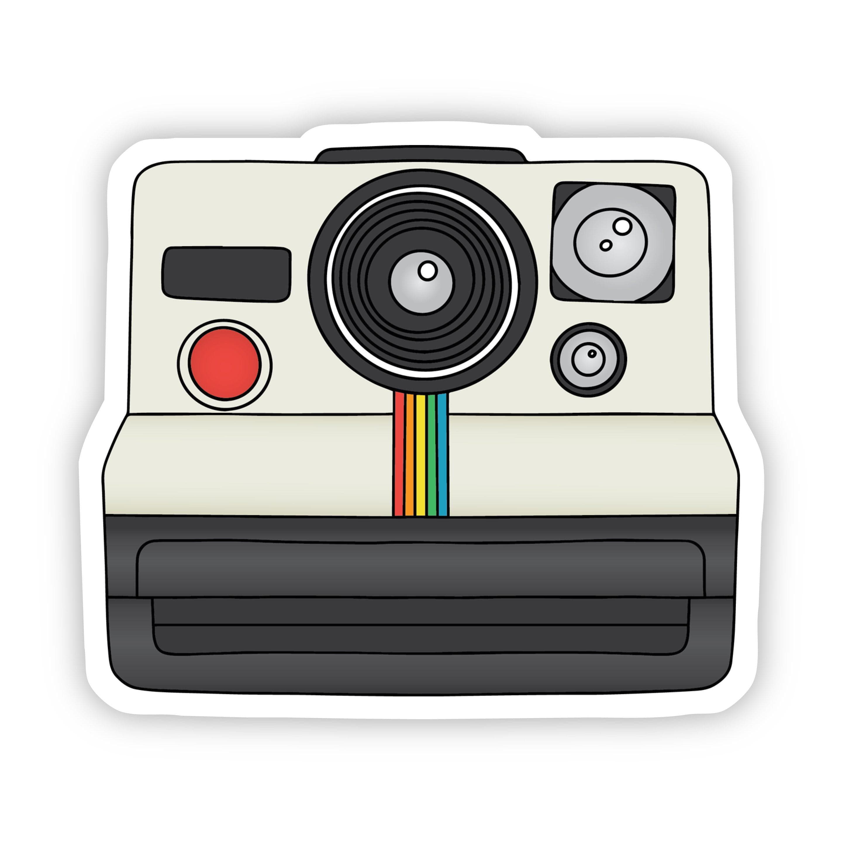  Classic Instant Camera Aesthetic Sticker、mySite、elrpsem3k