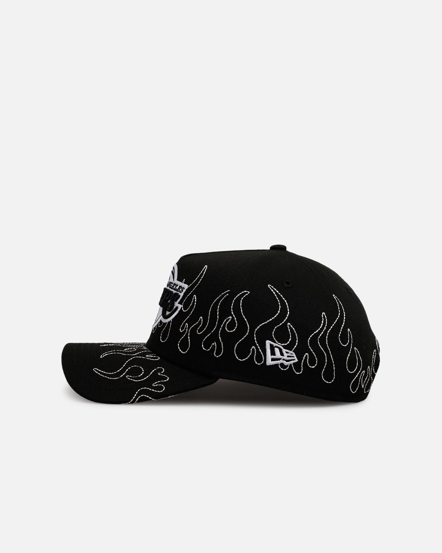 New Era Los Angeles Lakers 'Outline Flames' 9FORTY A-Frame Snapback Black、mySite、zt4zffjzw