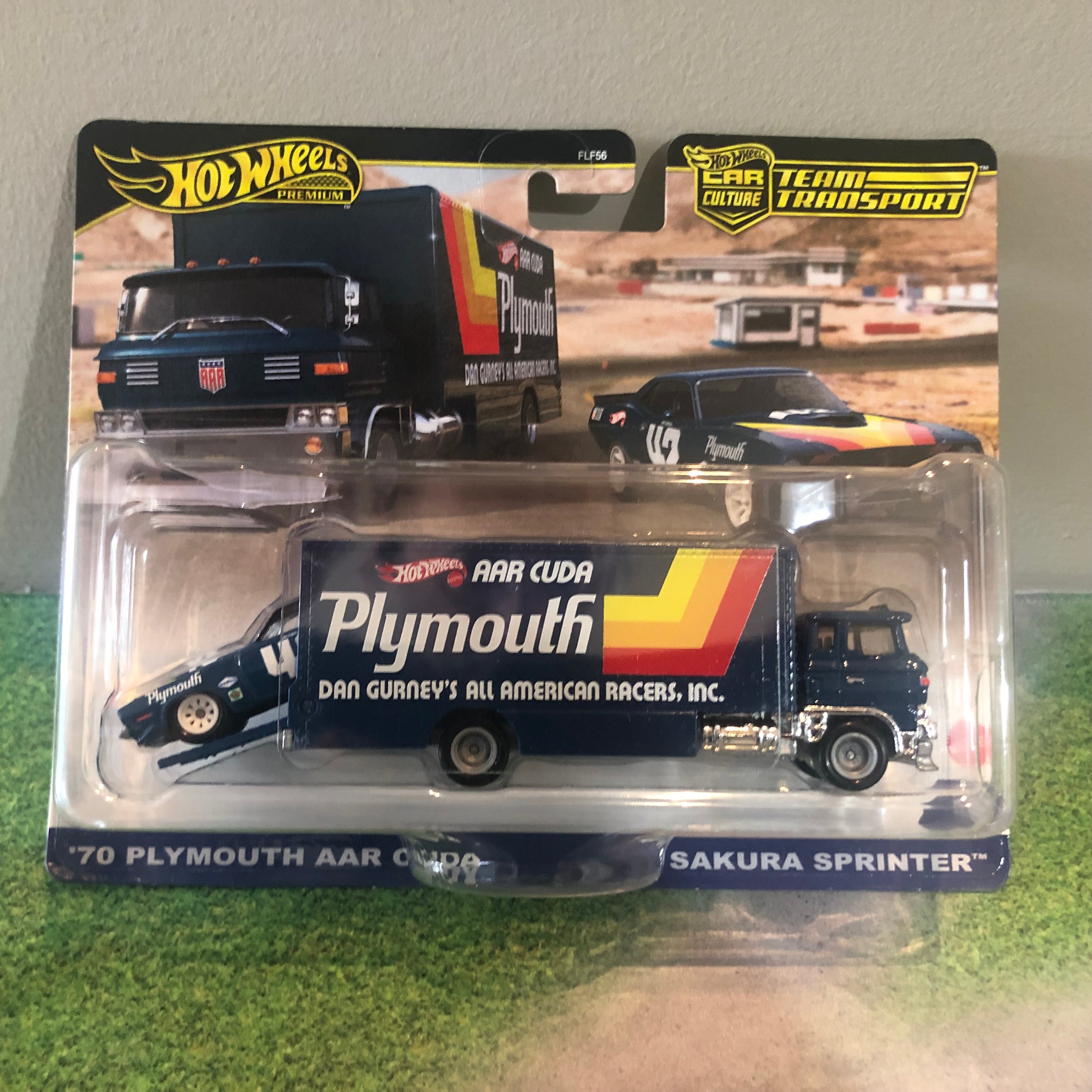 '70 Plymouth AAR Cuda & Sakura Sprinter * 2024 Hot Wheels Team Transport Case A、mySite、hgirdovlk