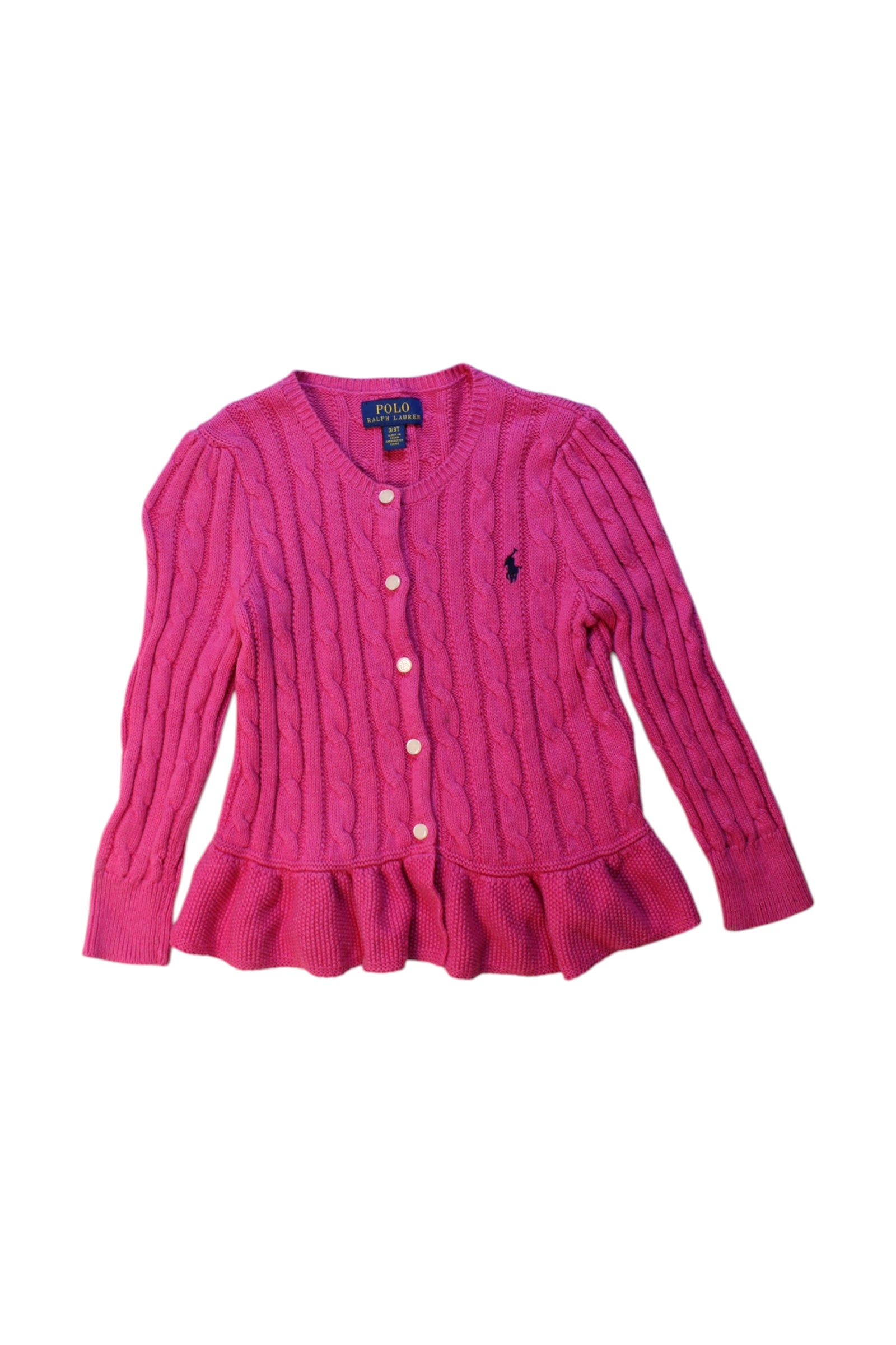 Polo Ralph Lauren Peplum Cardigan 3T、mySite、g9winljtr