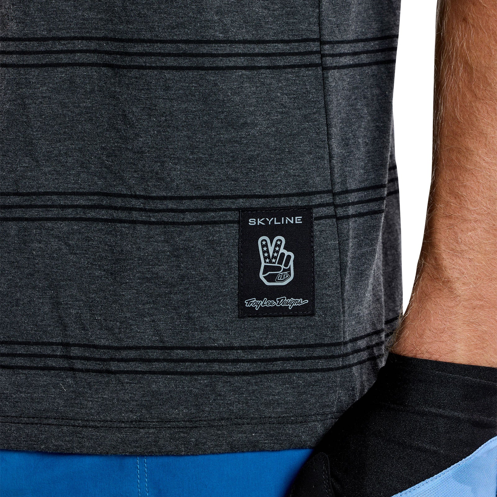 Skyline Short Sleeve Ride Tee Washed Out Dark Cloud、mySite、dreamappss