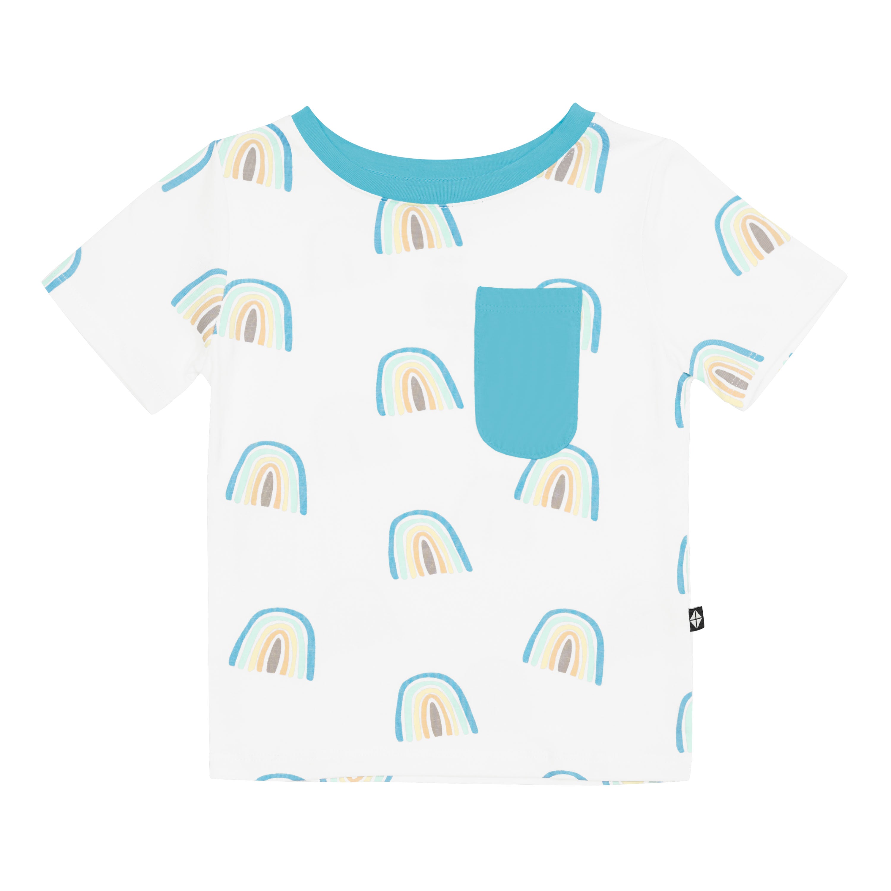  Toddler Crew Neck Tee in Makai Rainbow、mySite、layawaytickets