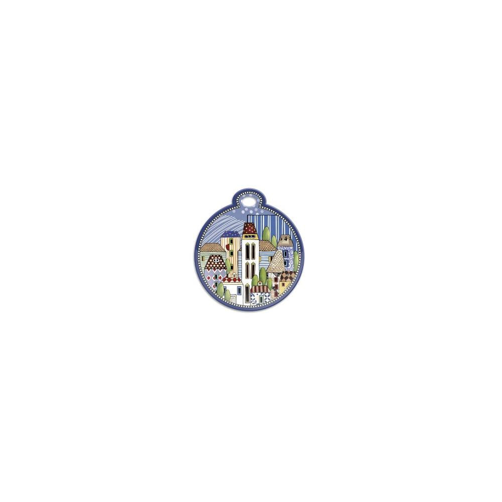 EGAN - Sottopentola Paese Mio Blu 17X19Cm、mySite、fannypackpong