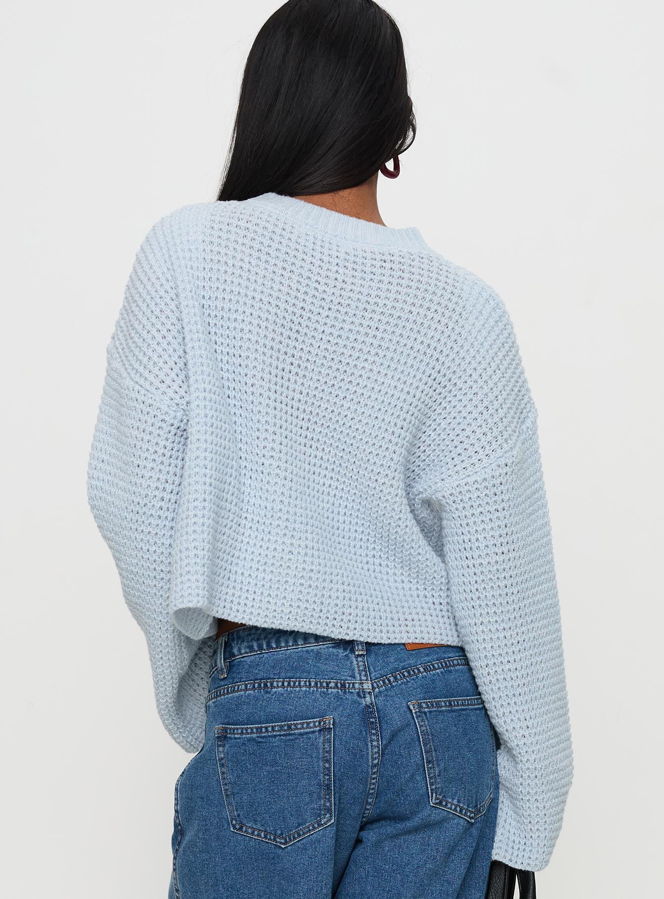 Elinda Knit Sweater Blue、mySite、solidvoid