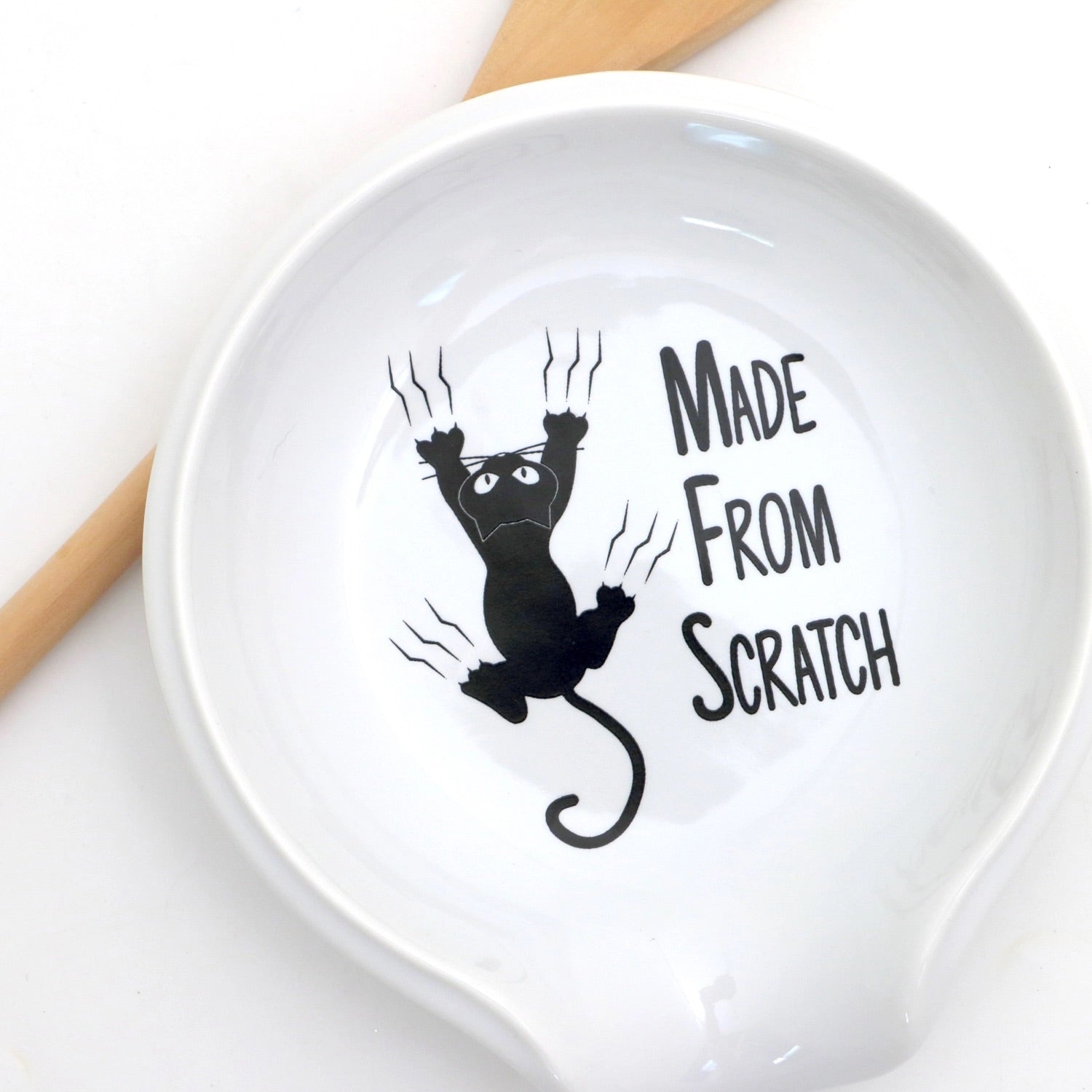 Made from Scratch Cat Spoon Rest、mySite、g9winljtr