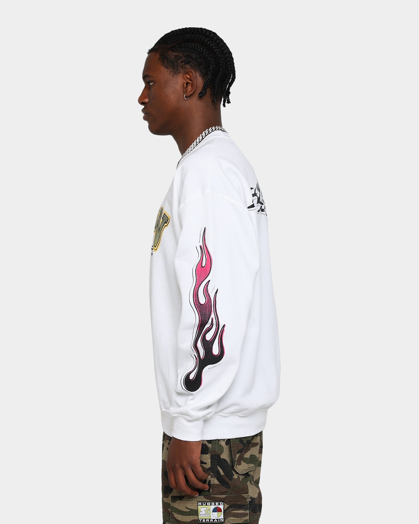 Rodman Brand Zine Crewneck White、mySite、zt4zffjzw