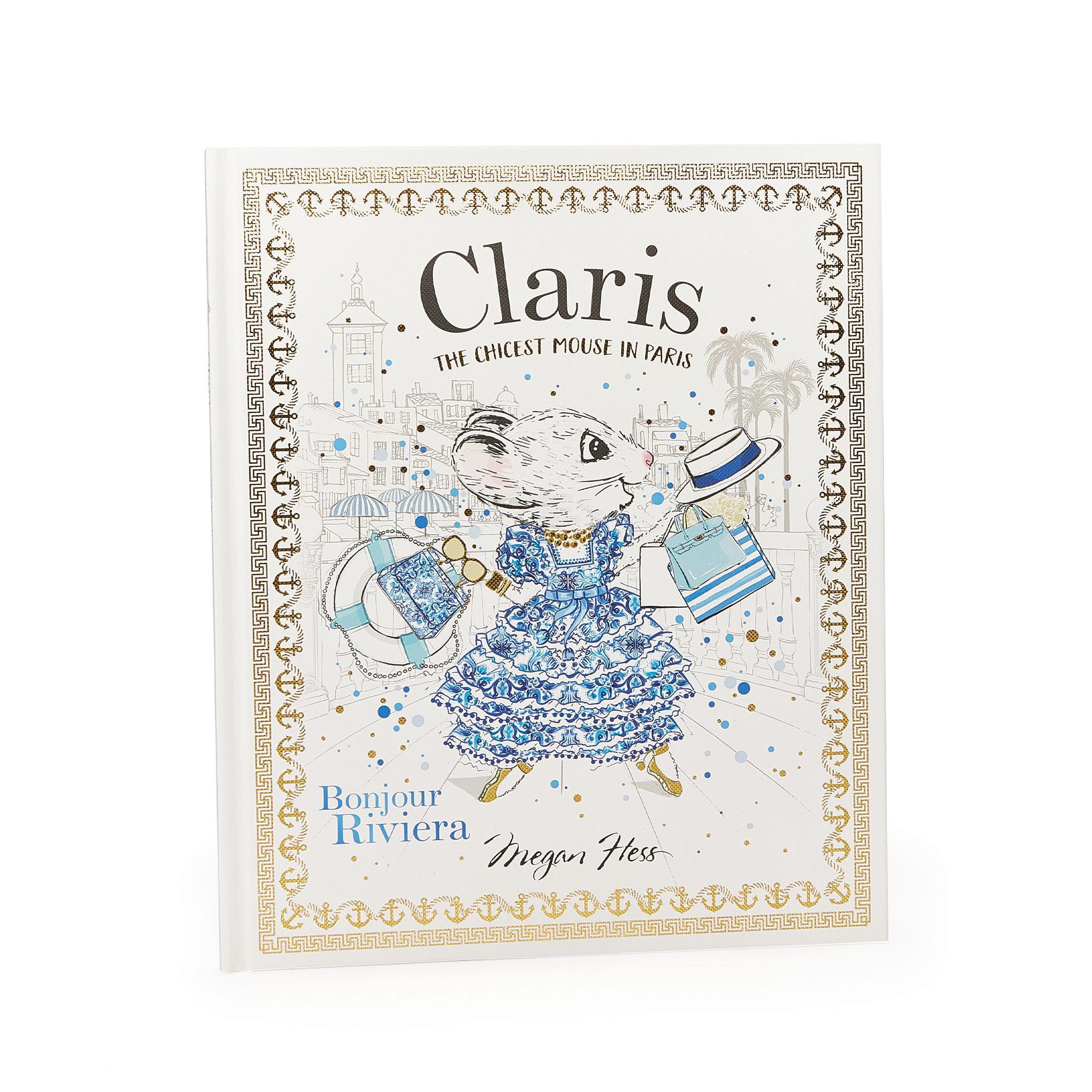 Claris The Mouse - Bonjour Riviera Hardcover Book、mySite、g9winljtr