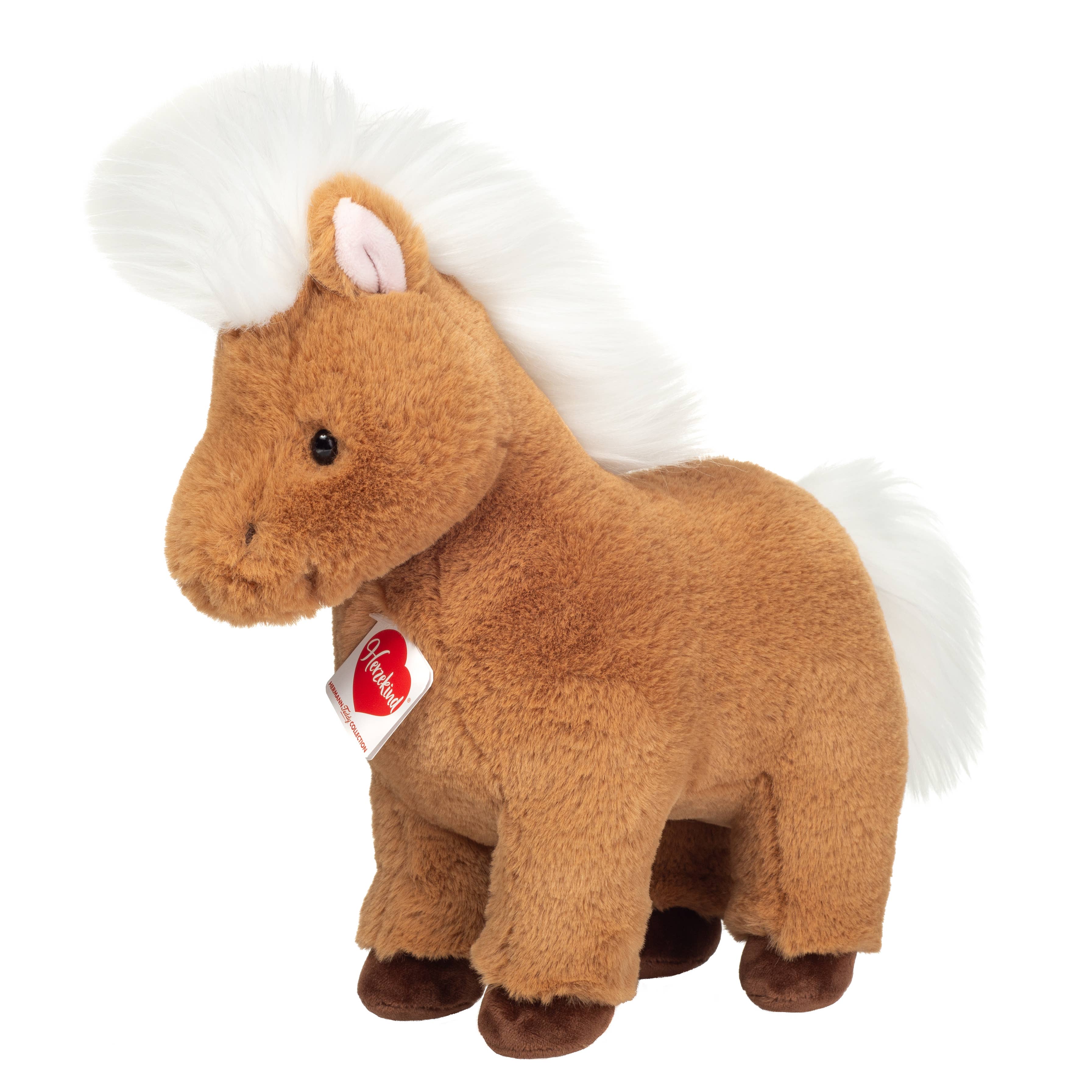 Shetland Pony 30 cm Plushie by Teddie Hermann Eco Friendly、mySite、g9winljtr