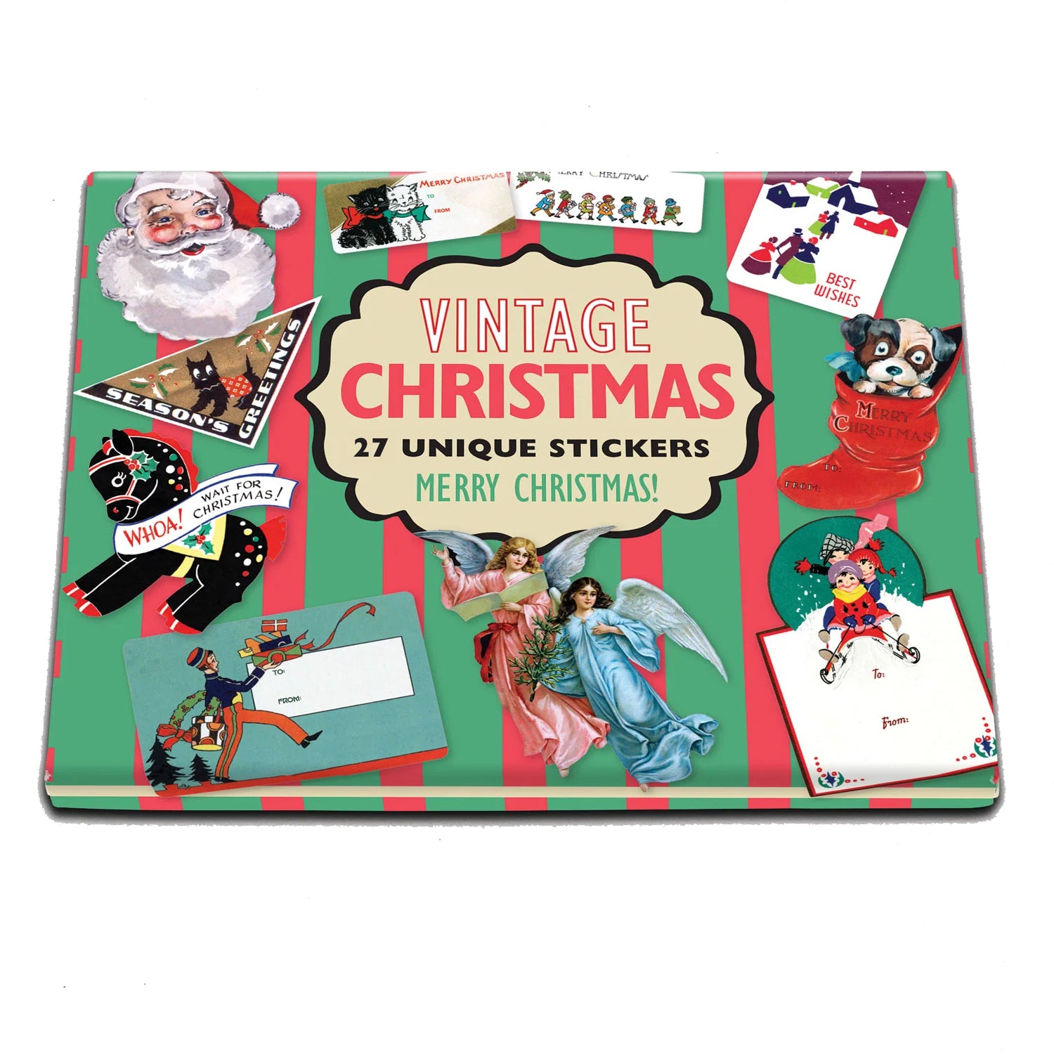  Christmas Vintage Label Stickers、mySite、ghnorth