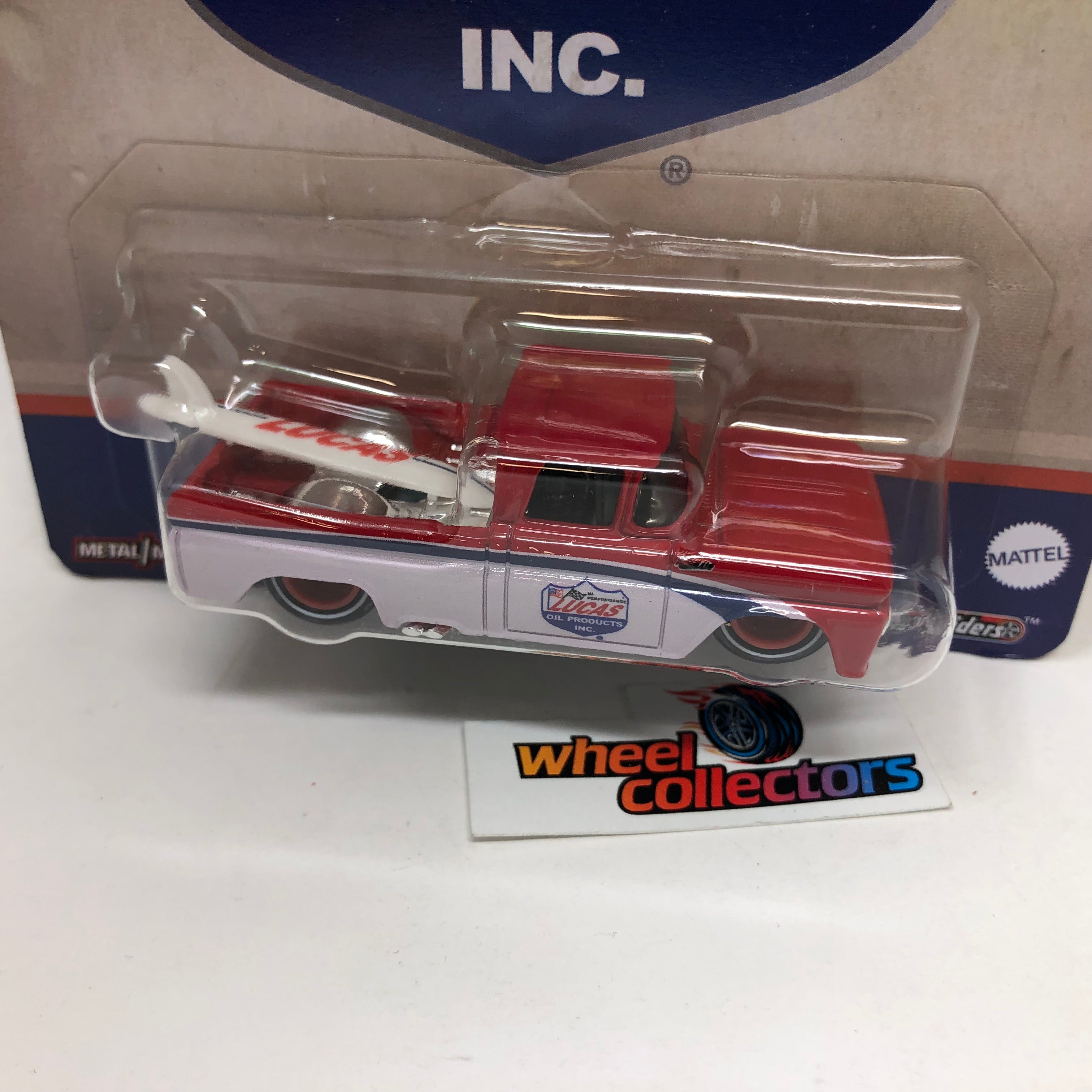 Custom '62 Chevy Pickup Lucas * 2023 Hot Wheels Pop Culture Vintage Oil Case U、mySite、hgirdovlk