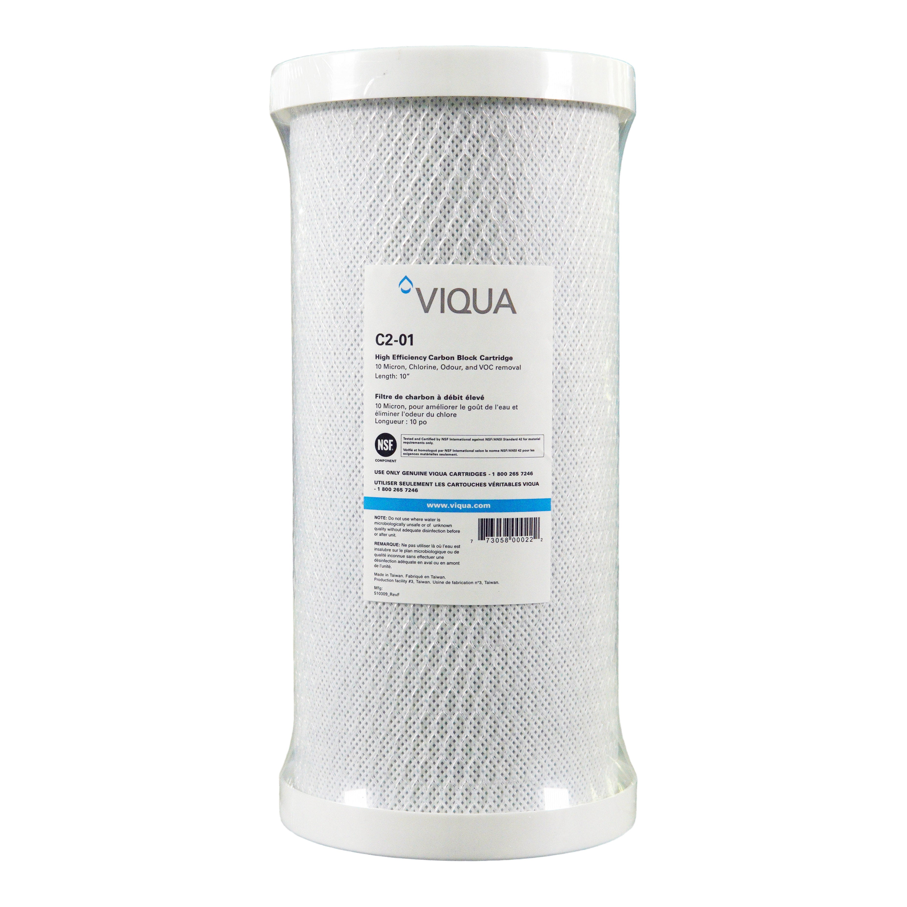 Viqua 10 BB 10 M Modified Carbon Block Water Filter C2-01、mySite、noshort