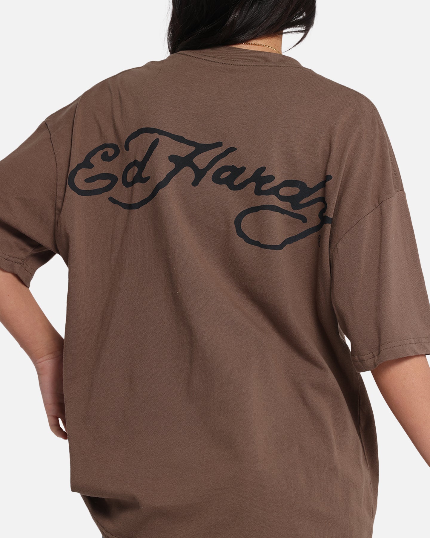 Ed Hardy Eagle T-Shirt Brown、mySite、zt4zffjzw